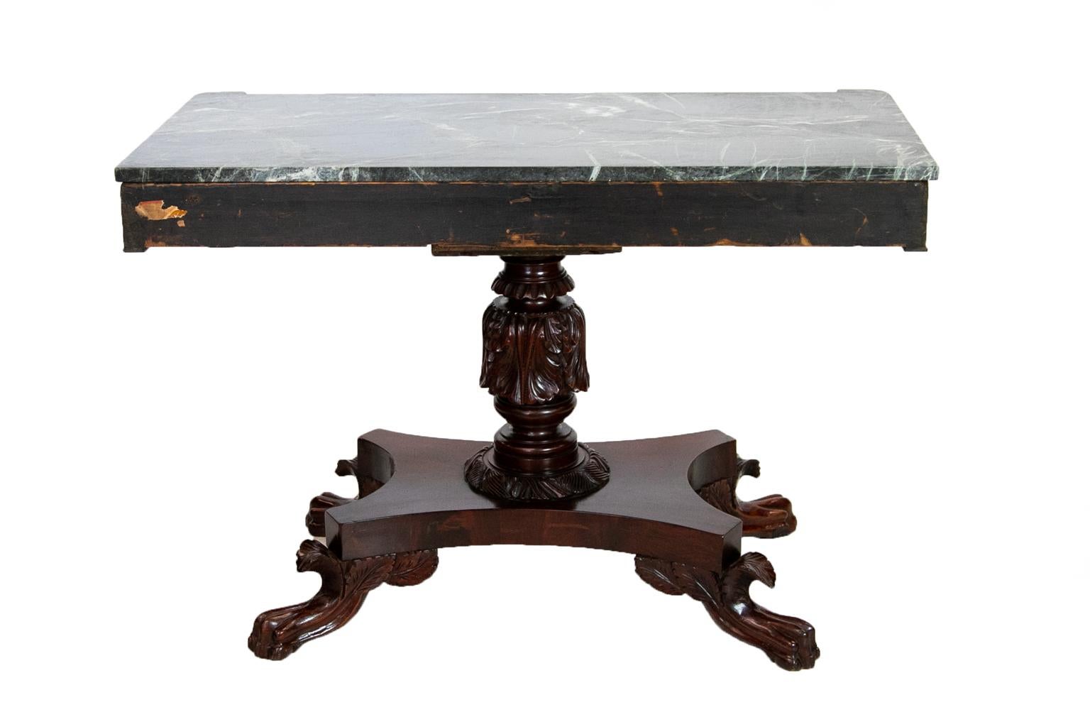 American Marble-Top Console Table 5