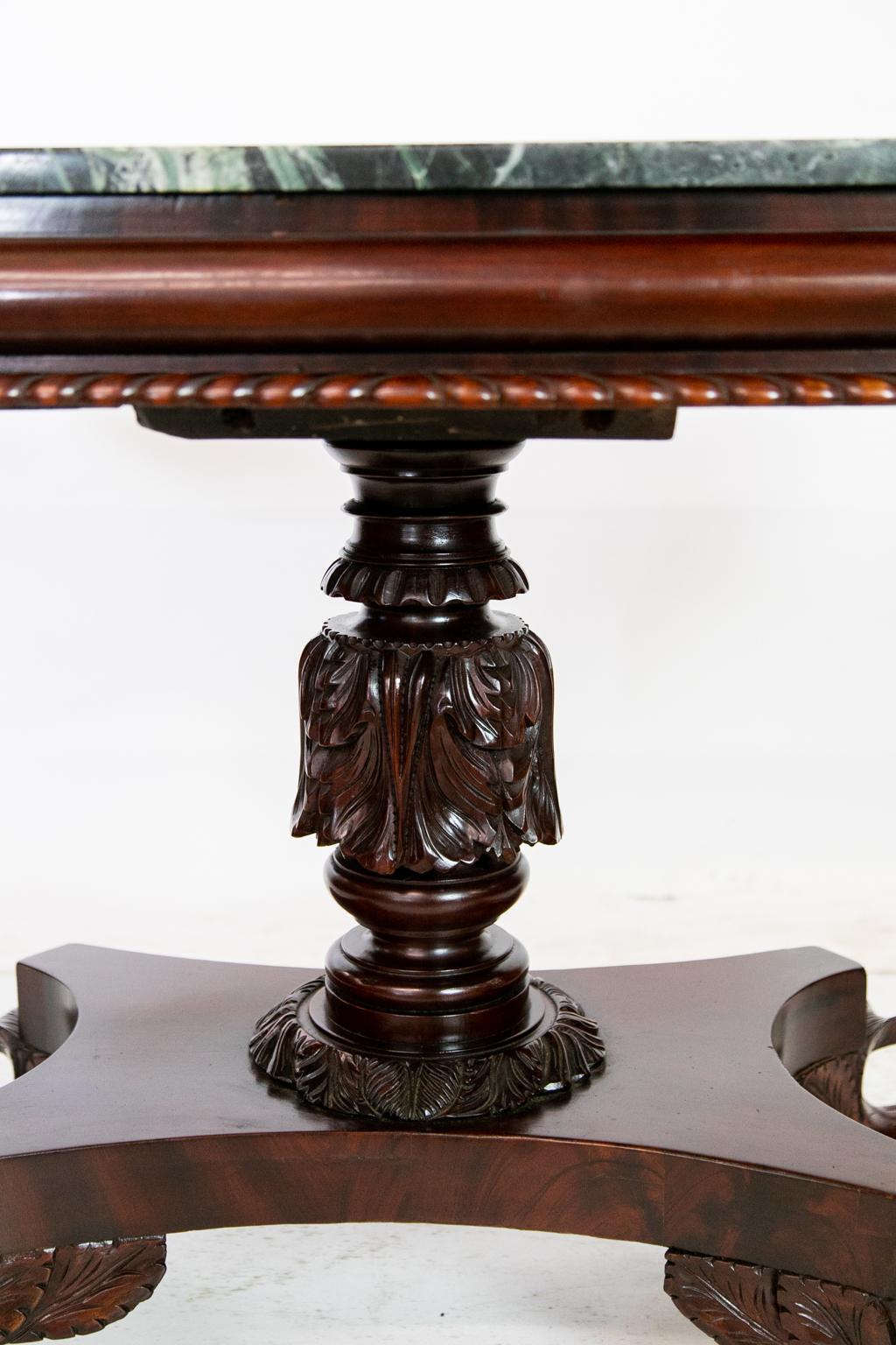 American Marble-Top Console Table 3
