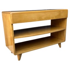 Bibliothèque / Table d'appoint à tiroir MCM américaine par Heywood Wakefield