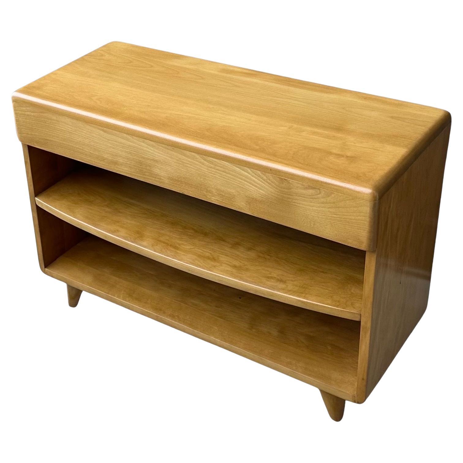 American MCM Bookcase / End Table with Drawer by Heywood Wakefield For Sale 14