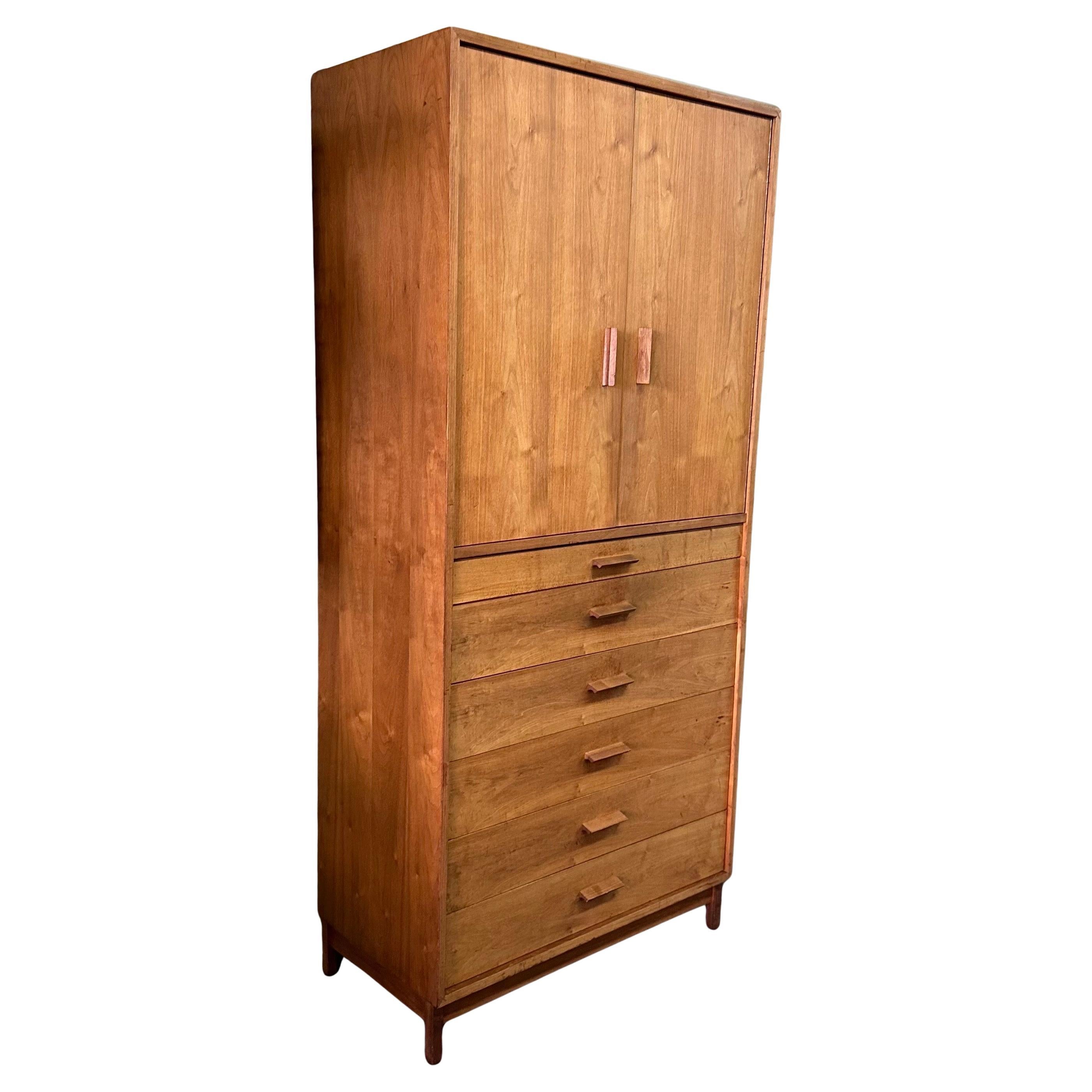 Mid-Century moderno Cassettone in noce massiccio MCM di Richard Artschwager, RICHARD in vendita