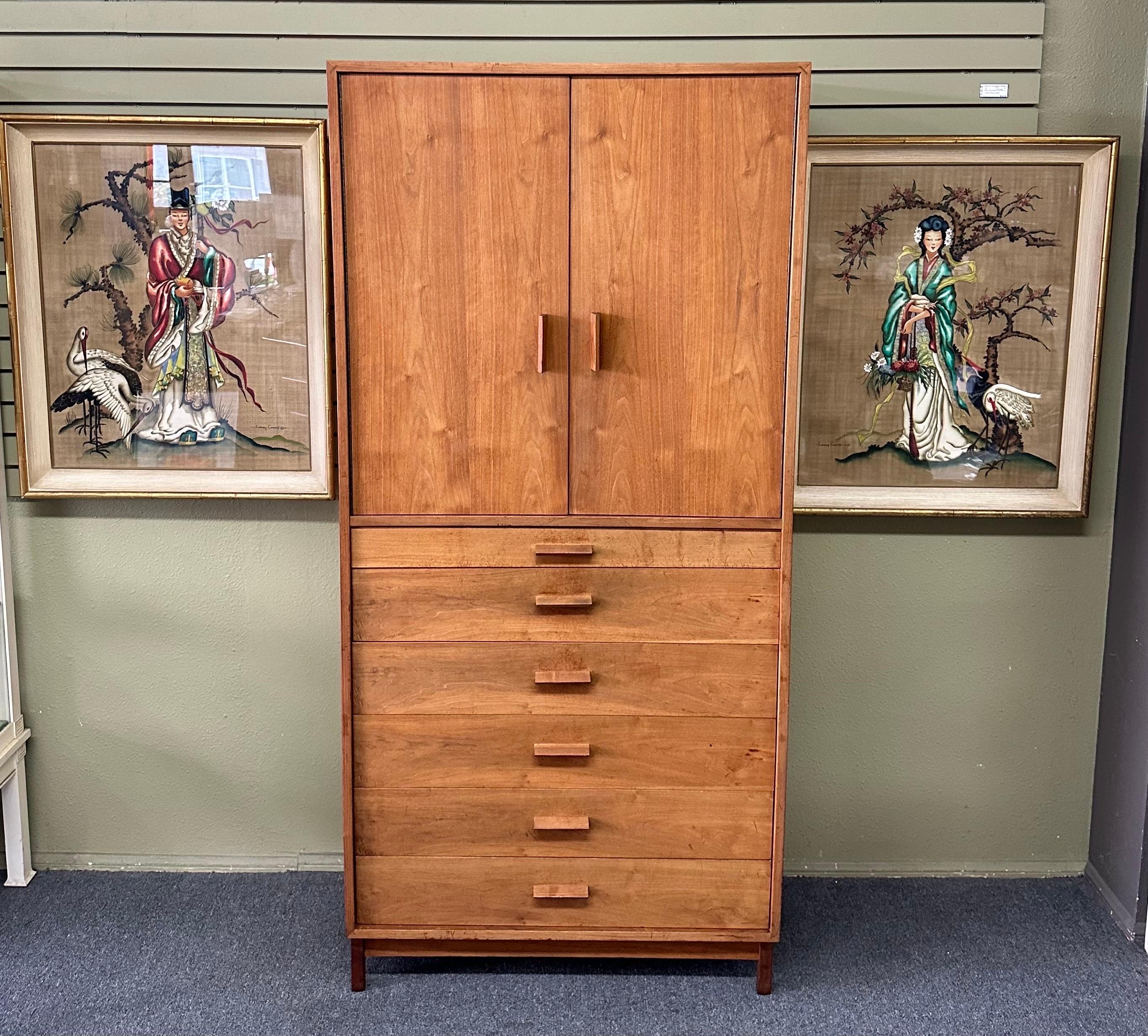 Cassettone in noce massiccio MCM di Richard Artschwager, RICHARD in vendita 1