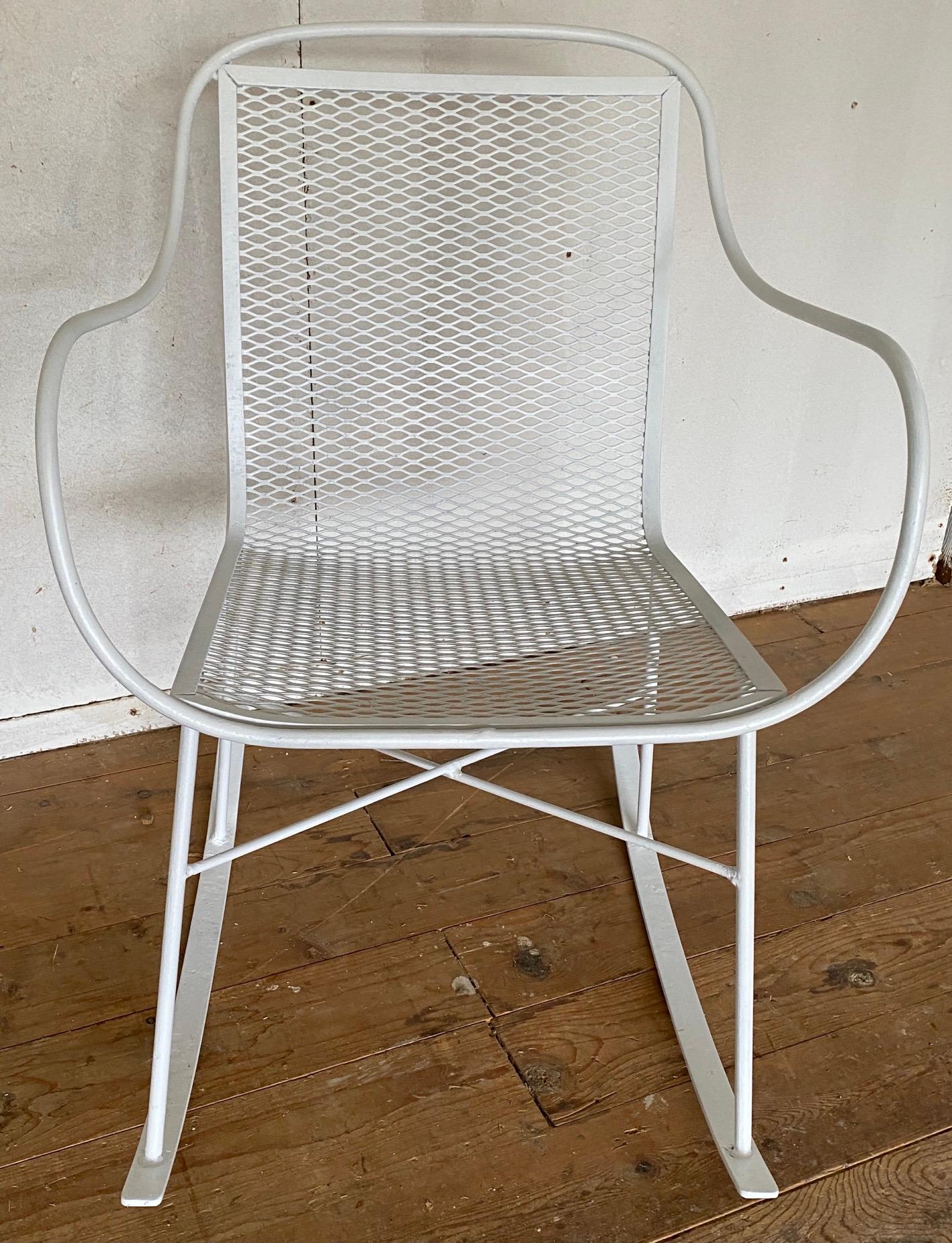 mesh rocking chair