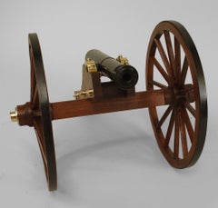 American Metal Signal Cannon with Carriage