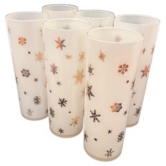 Set di 6 bicchieri Highball con fiocco di neve Starburst