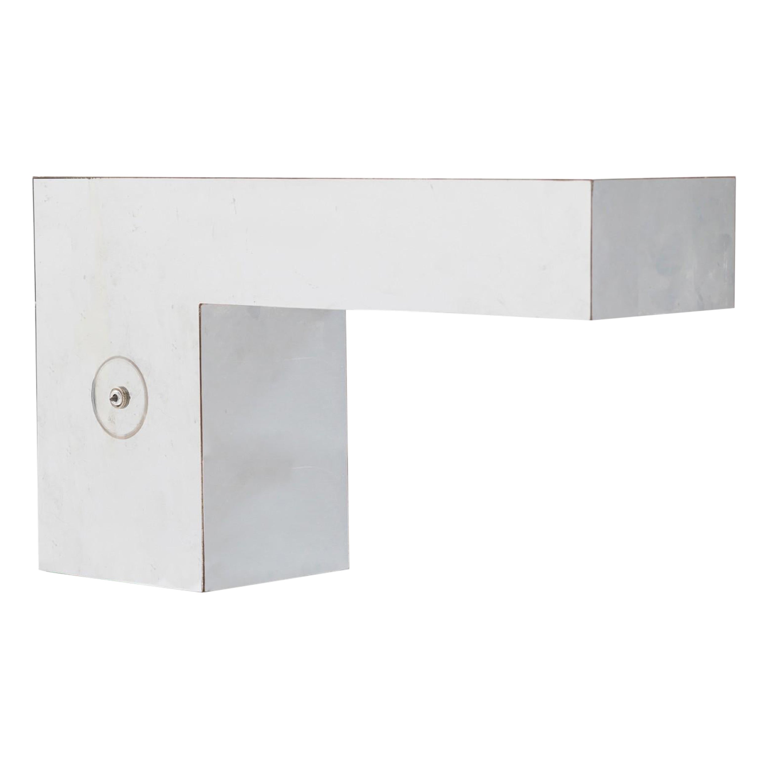 American Mid-Century Bauhaus Style L Shaped Bedside Lamp