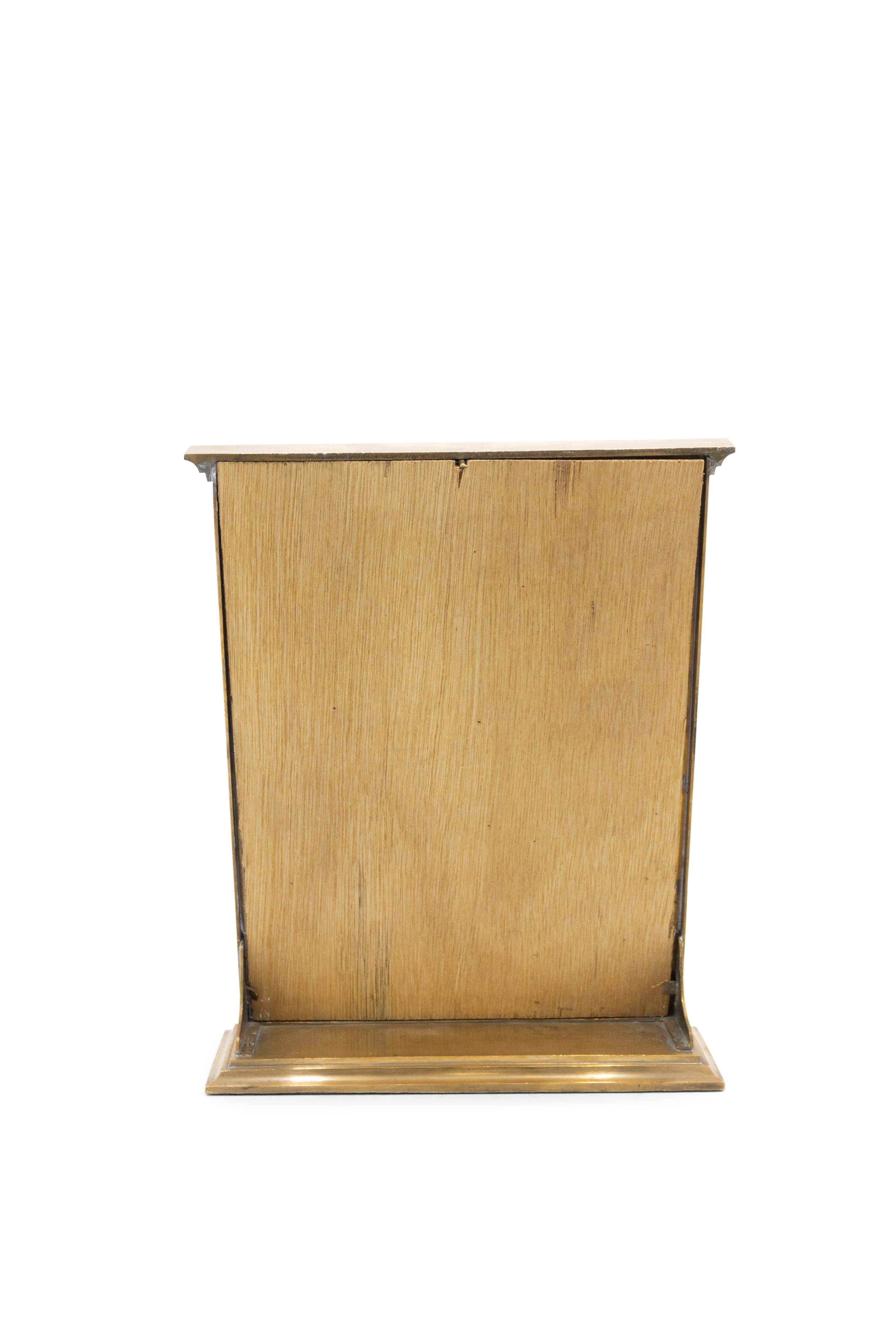 American Mid-Century Bronze Picture Frame In Good Condition For Sale In New York, NY
