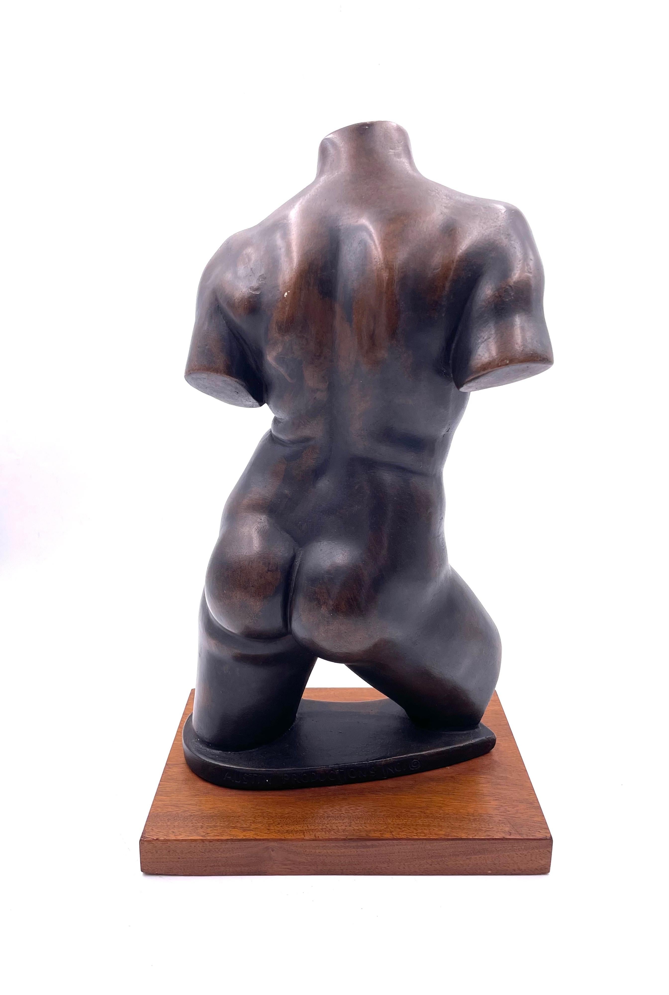 Mid-Century Modern American Mid Century Bust Reproduction by Austin Productions by Aristide Maillol