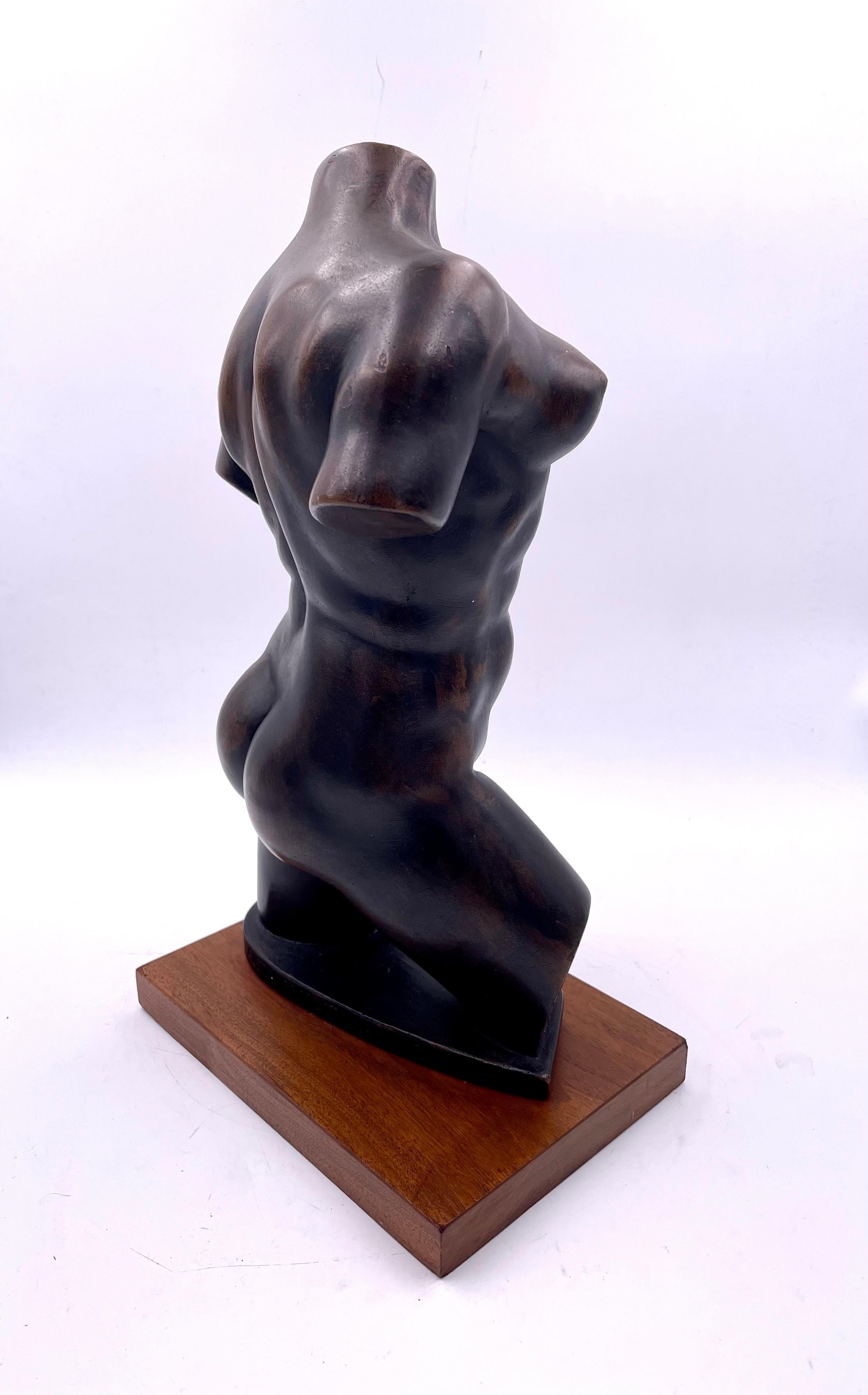 American Mid Century Bust Reproduction by Austin Productions by Aristide Maillol In Good Condition In San Diego, CA