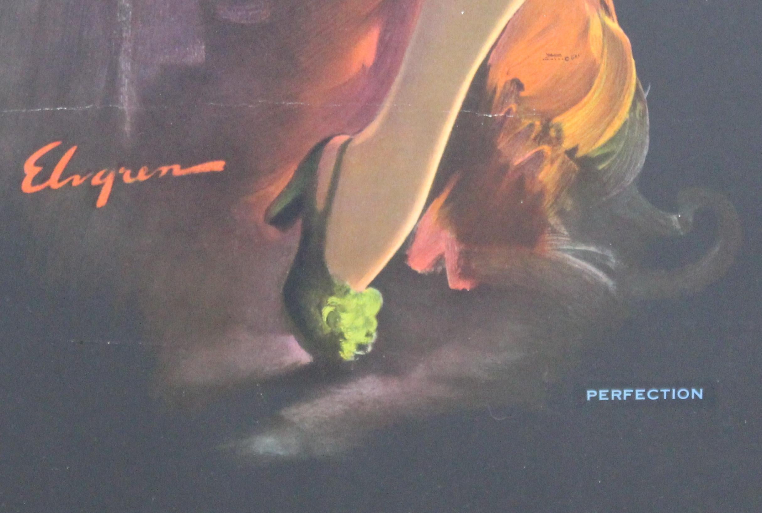 Gil Elvgren Haddon Sundblom Nackte Pin Up Mädchen-Kalenderplakat 9