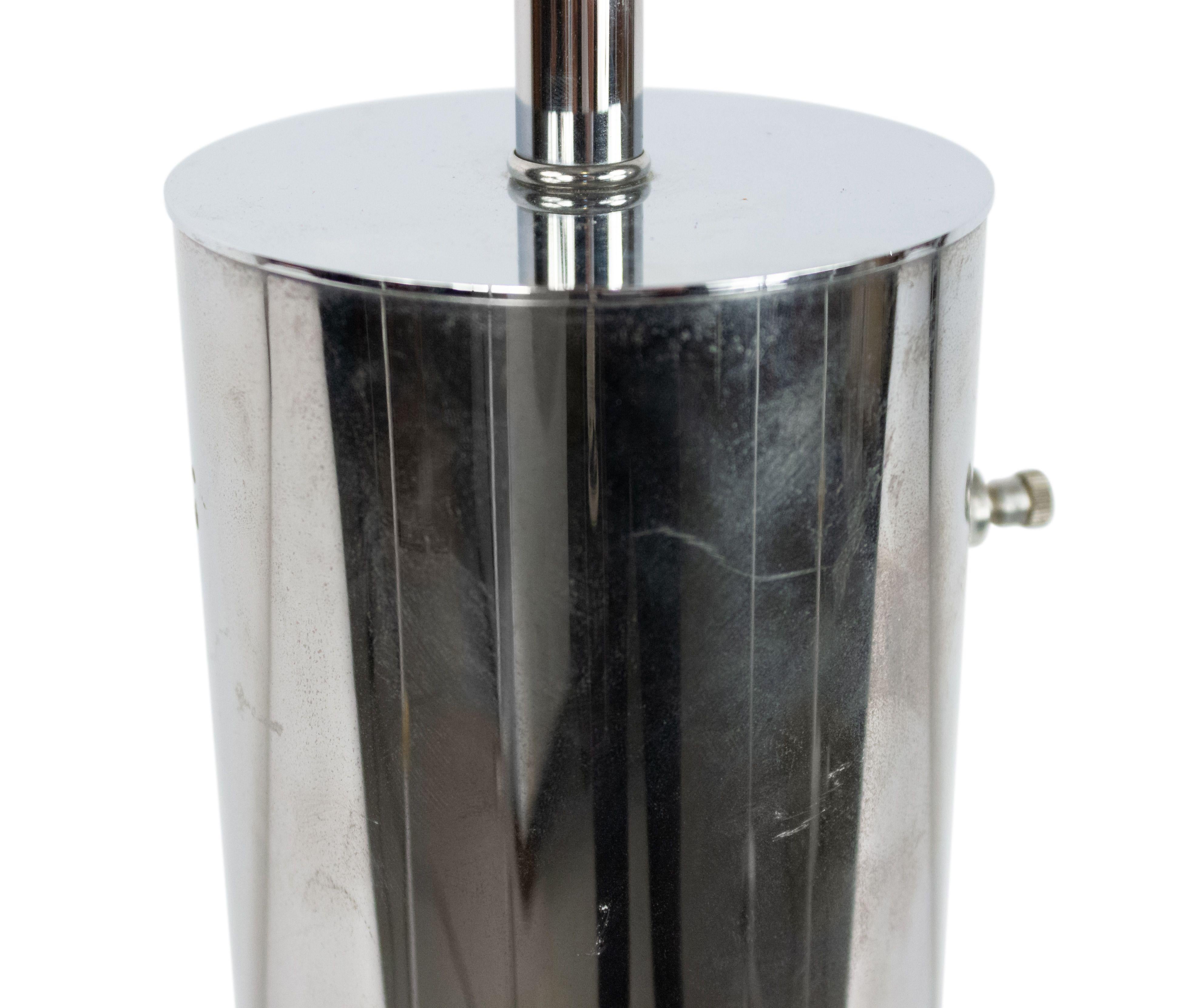 Mid-Century Modern American Mid-Century Chrome Table Lamp For Sale