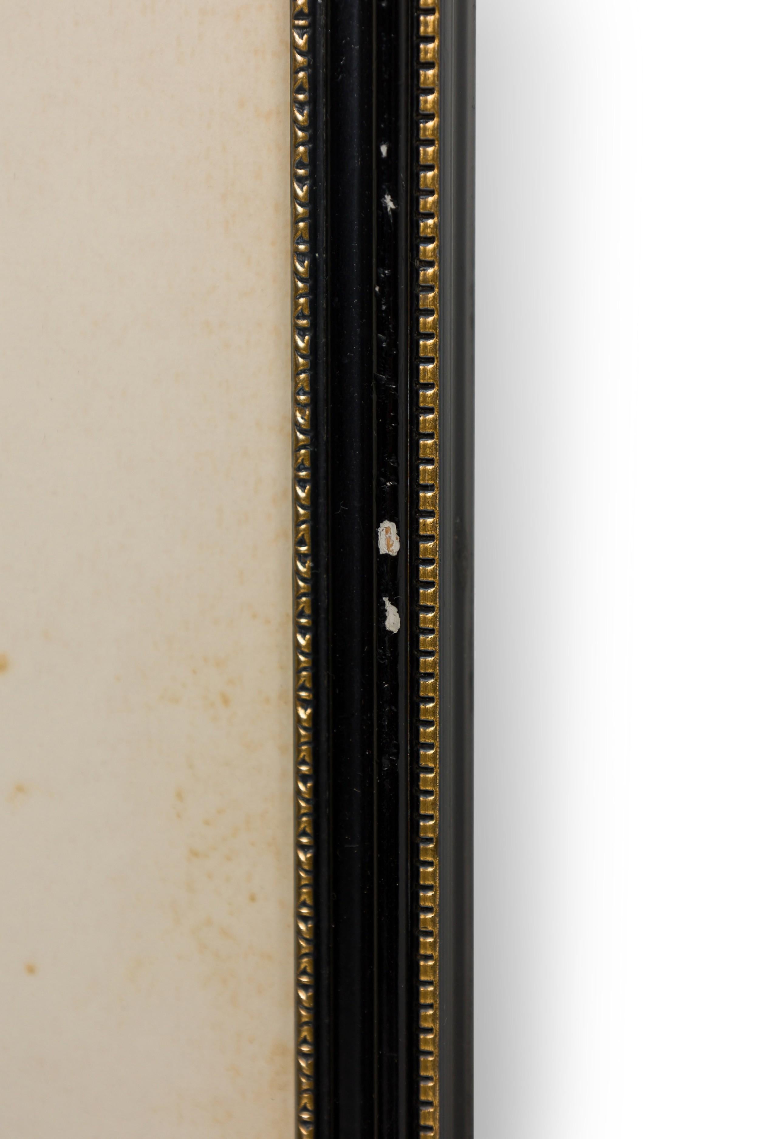 Gravure américaine encadrée du milieu du siècle représentant un Airdale-Terrier Bon état - En vente à Queens, NY