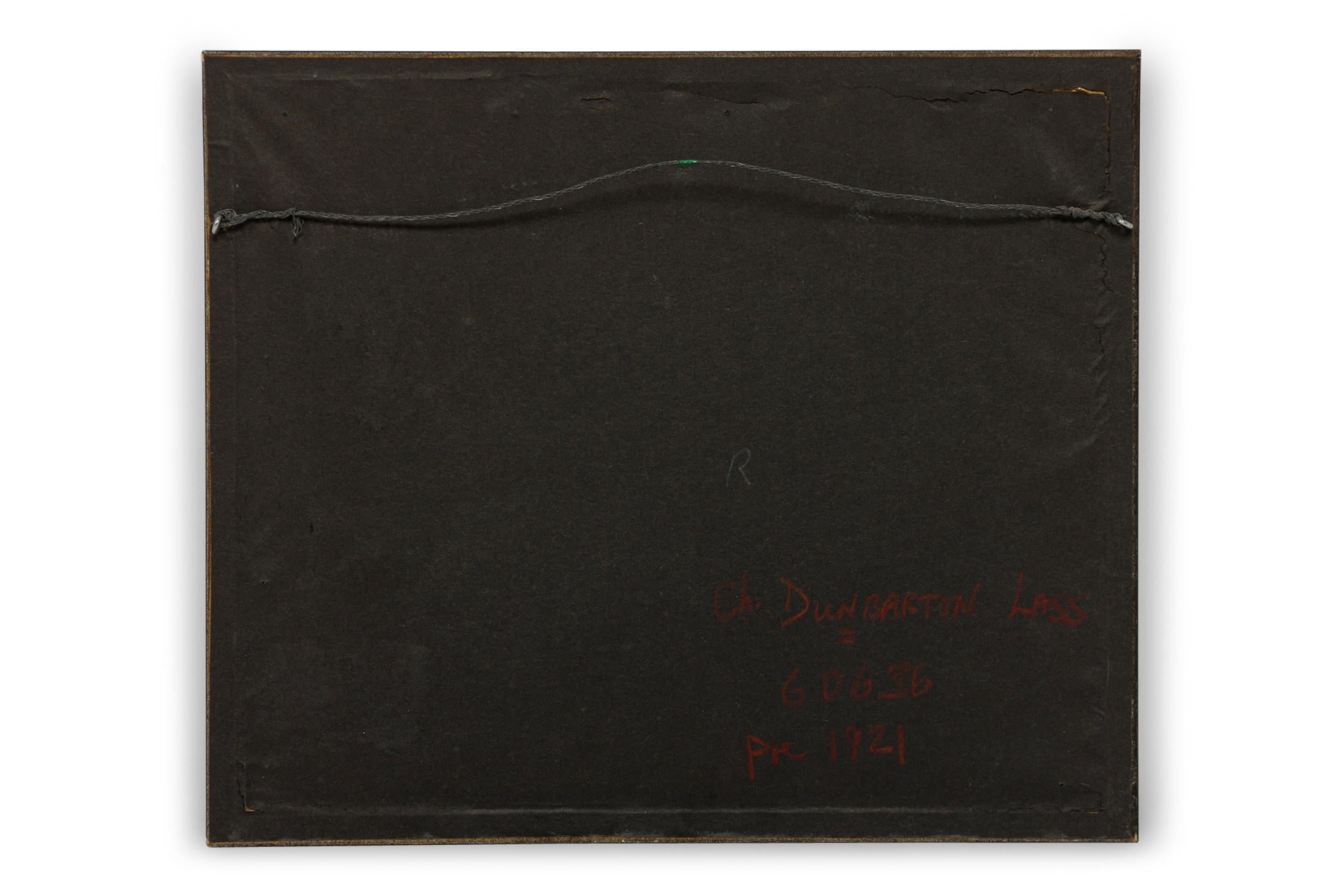 20ième siècle Gravure américaine encadrée du milieu du siècle représentant un Airdale-Terrier en vente