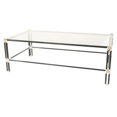 American Mid-Century Glass Coffee Table