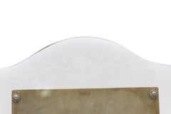 American Mid-Century Glass Picture Frame