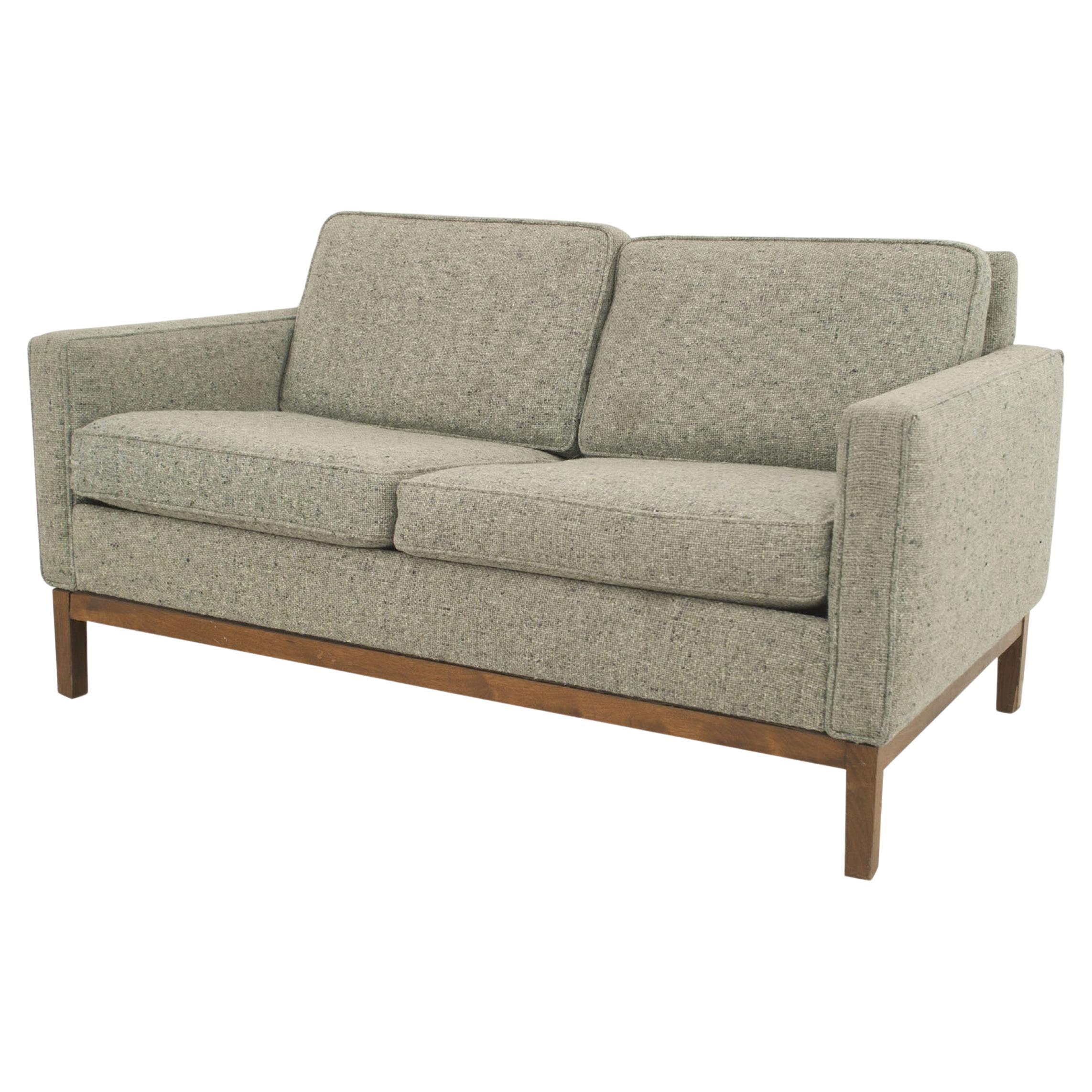 Mid-Century Modern American Mid-Century Gray Wood 4-Piece Living Room Set For Sale