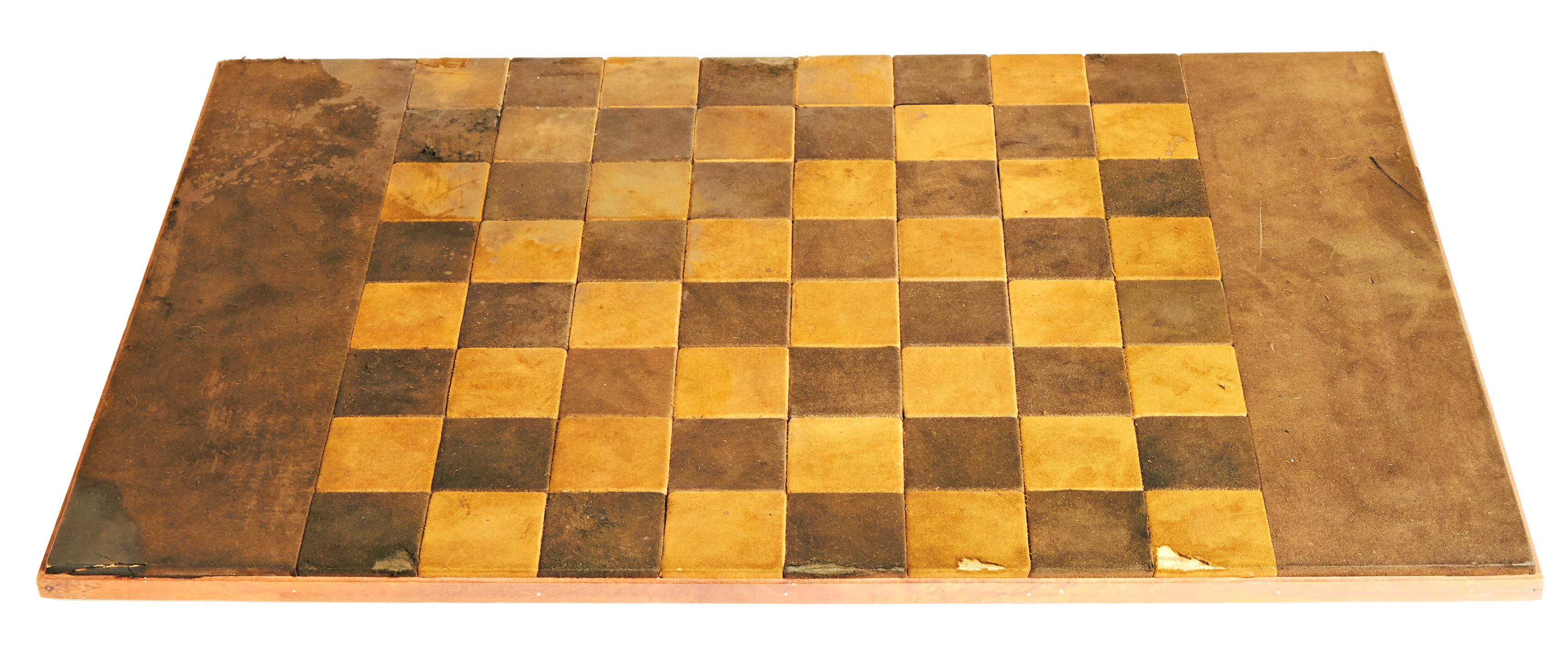 Carved American Midcentury, Hand Cast & Polished, Limited Edition, Shah Mat Chess Set