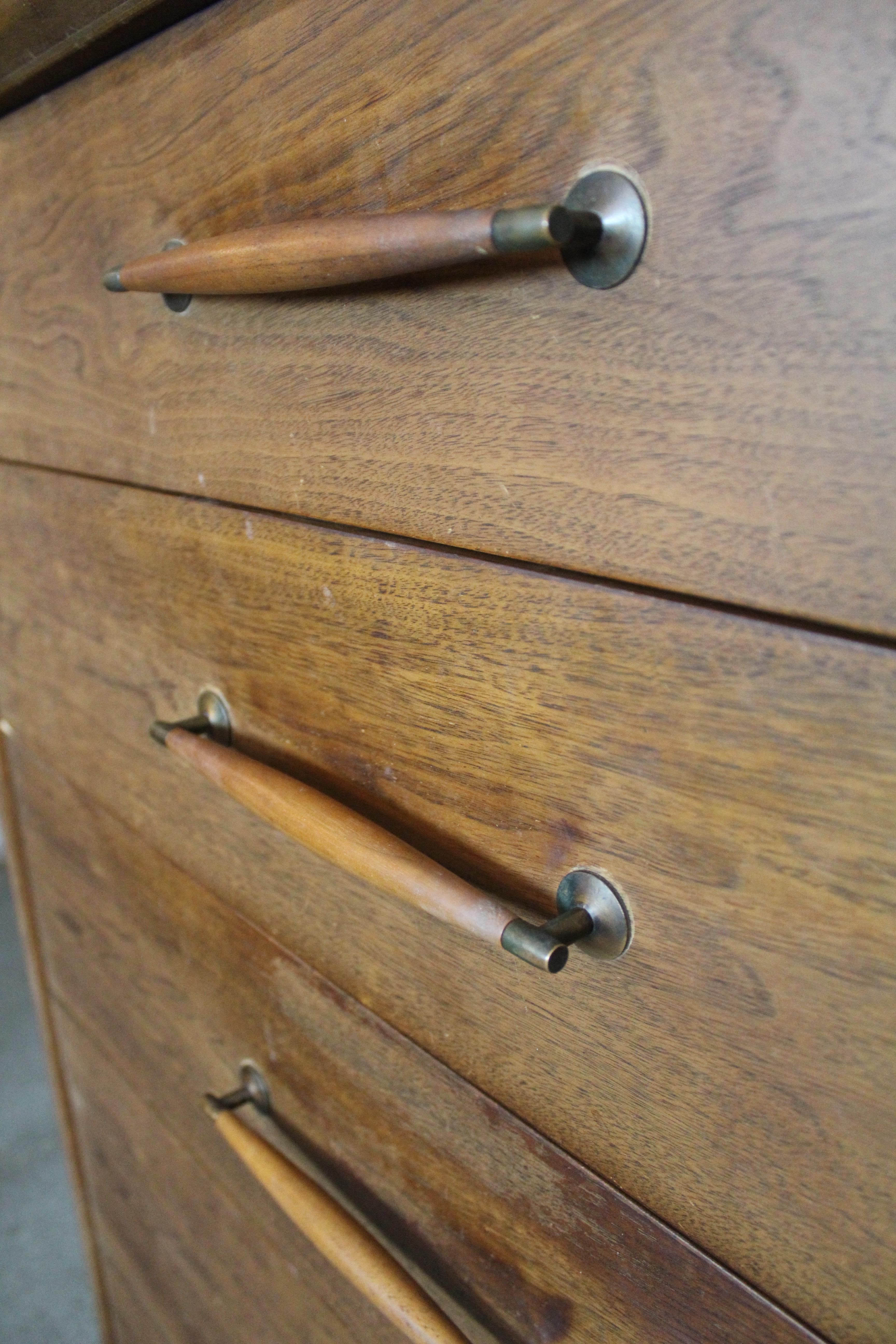 American Mid-Century Highboy Dresser by Heritage Henredon 3