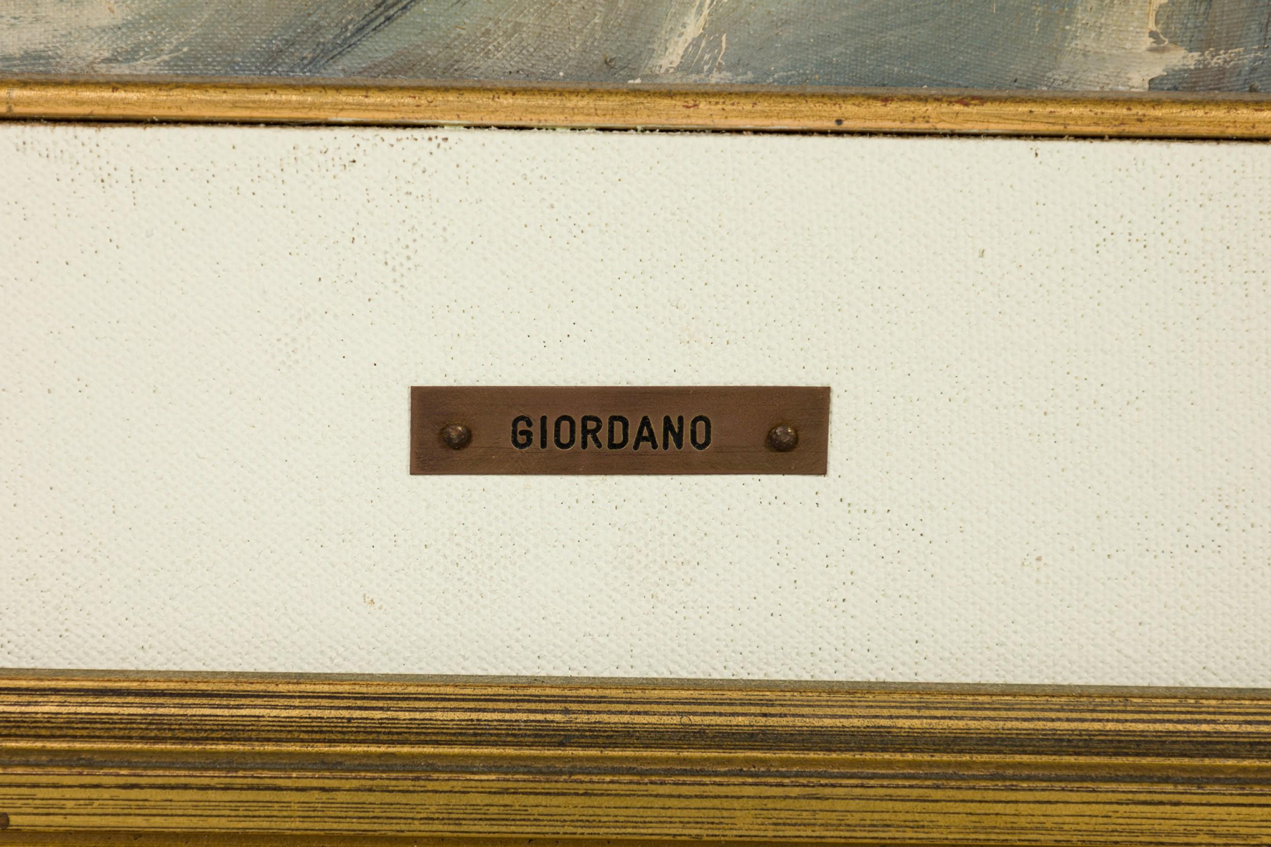 Quadro di paesaggio invernale in stile impressionista americano della metà del secolo scorso In condizioni buone in vendita a Queens, NY