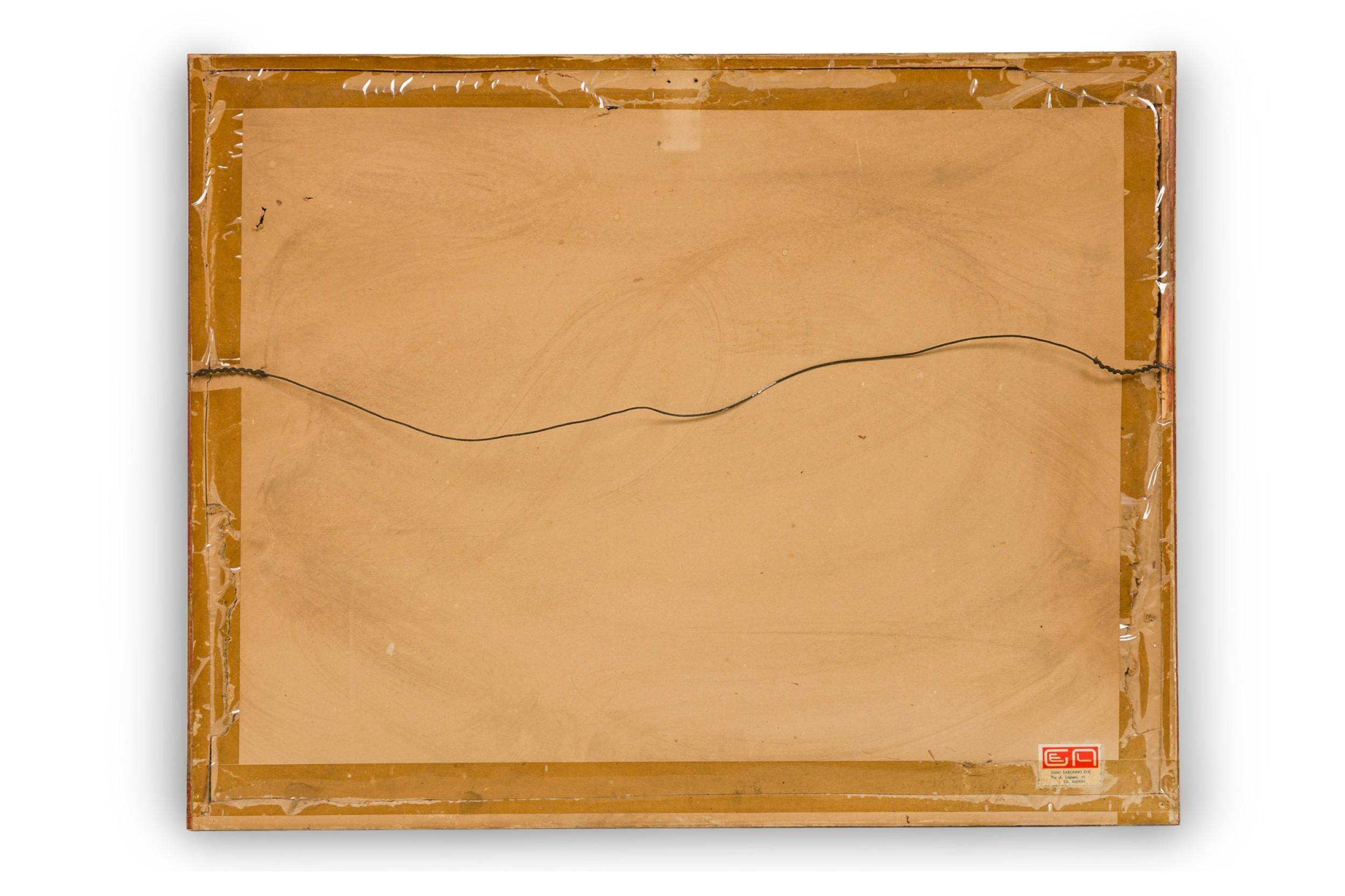 XX secolo Quadro di paesaggio invernale in stile impressionista americano della metà del secolo scorso in vendita