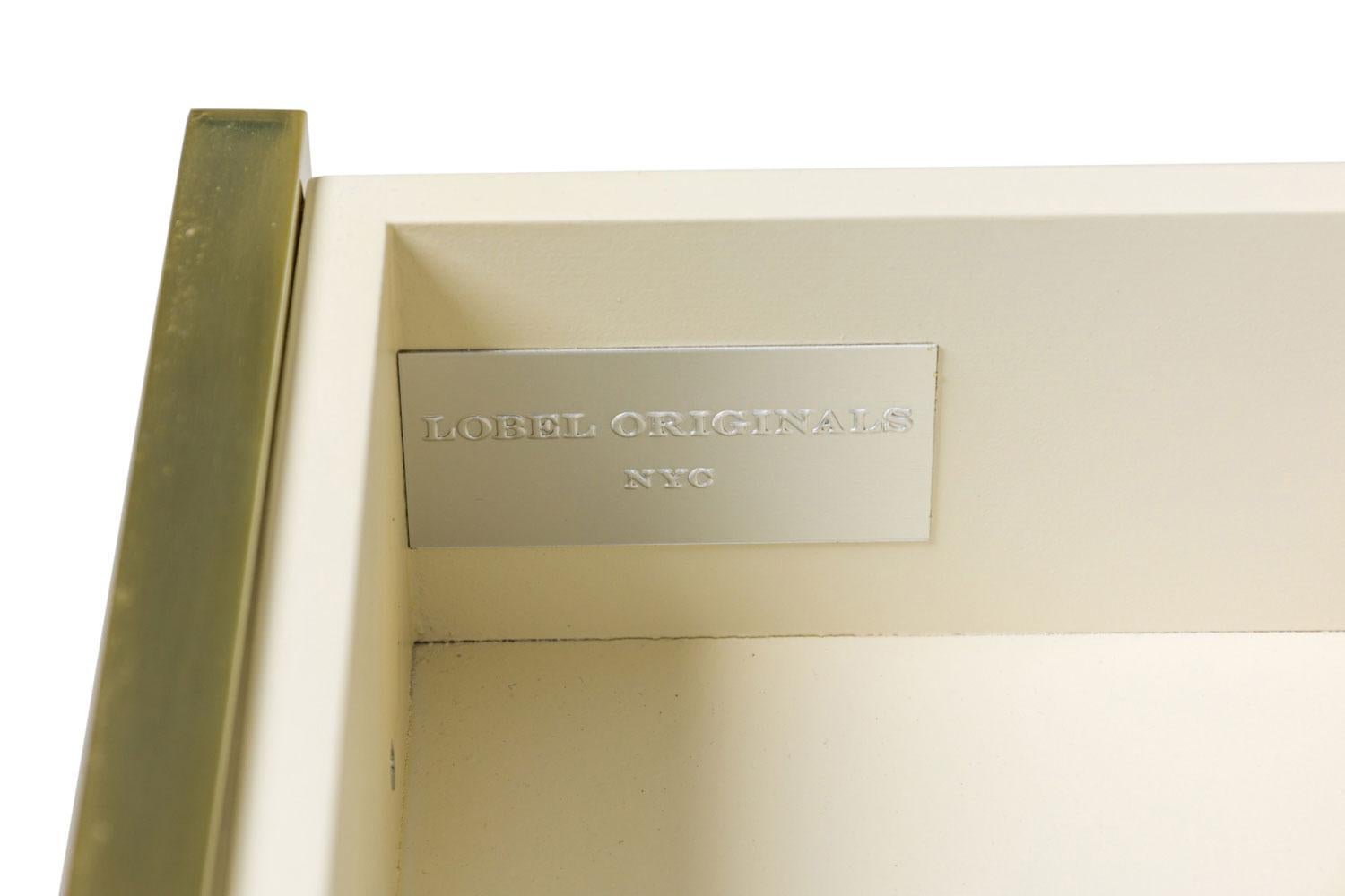 American Mid-Century Karl Springer Style Custom Built Desk in vendita 4