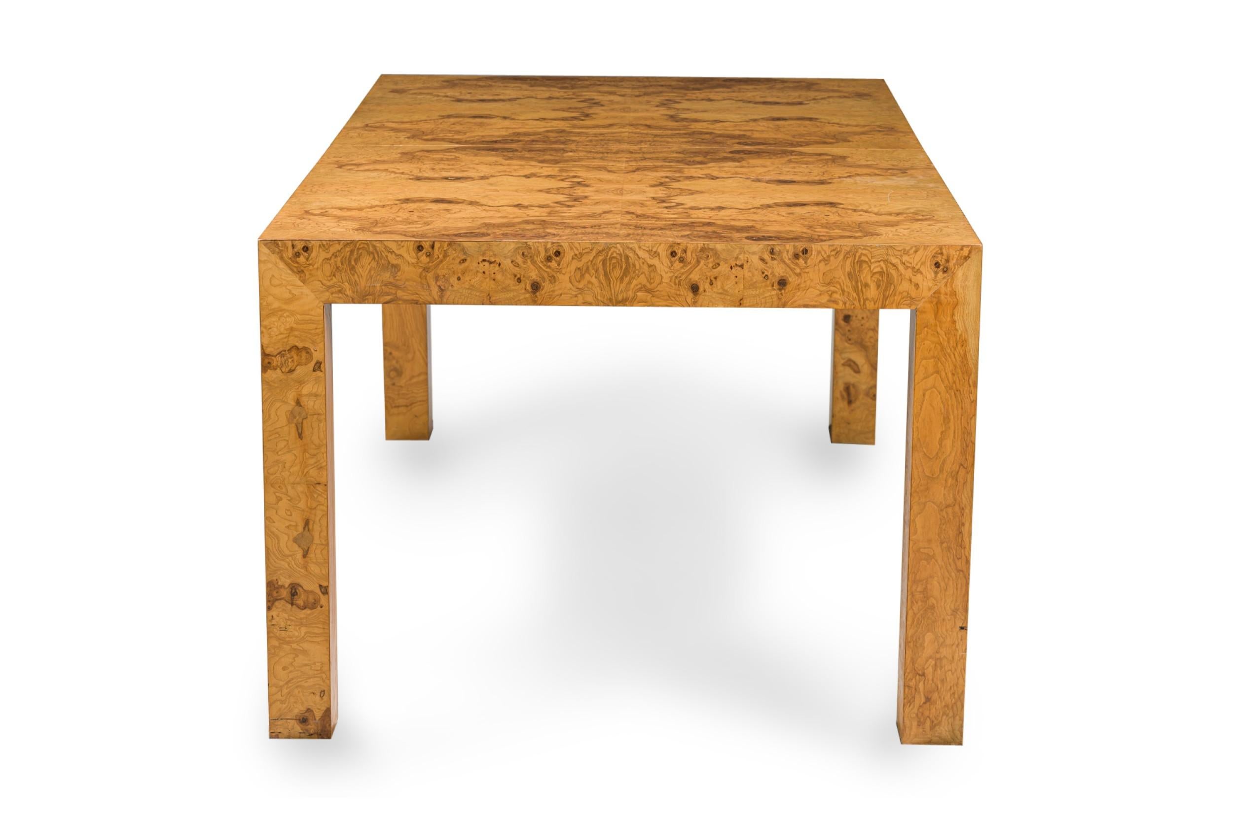Mid-Century Modern Table de salle à manger à rallonge Milo Baughman du milieu du siècle dernier en vente