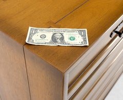 American Mid-Century Modern 6 Drawers Dresser Credenza w Butterfly Joints MINT!