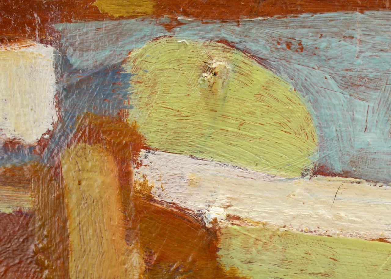 XX secolo Pittura astratta americana su tela della metà del secolo scorso