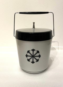 American Mid-Century Modern Atomic Age Ice Bucket