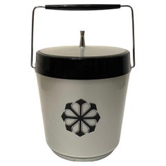 Retro American Mid-Century Modern Atomic Age Ice Bucket