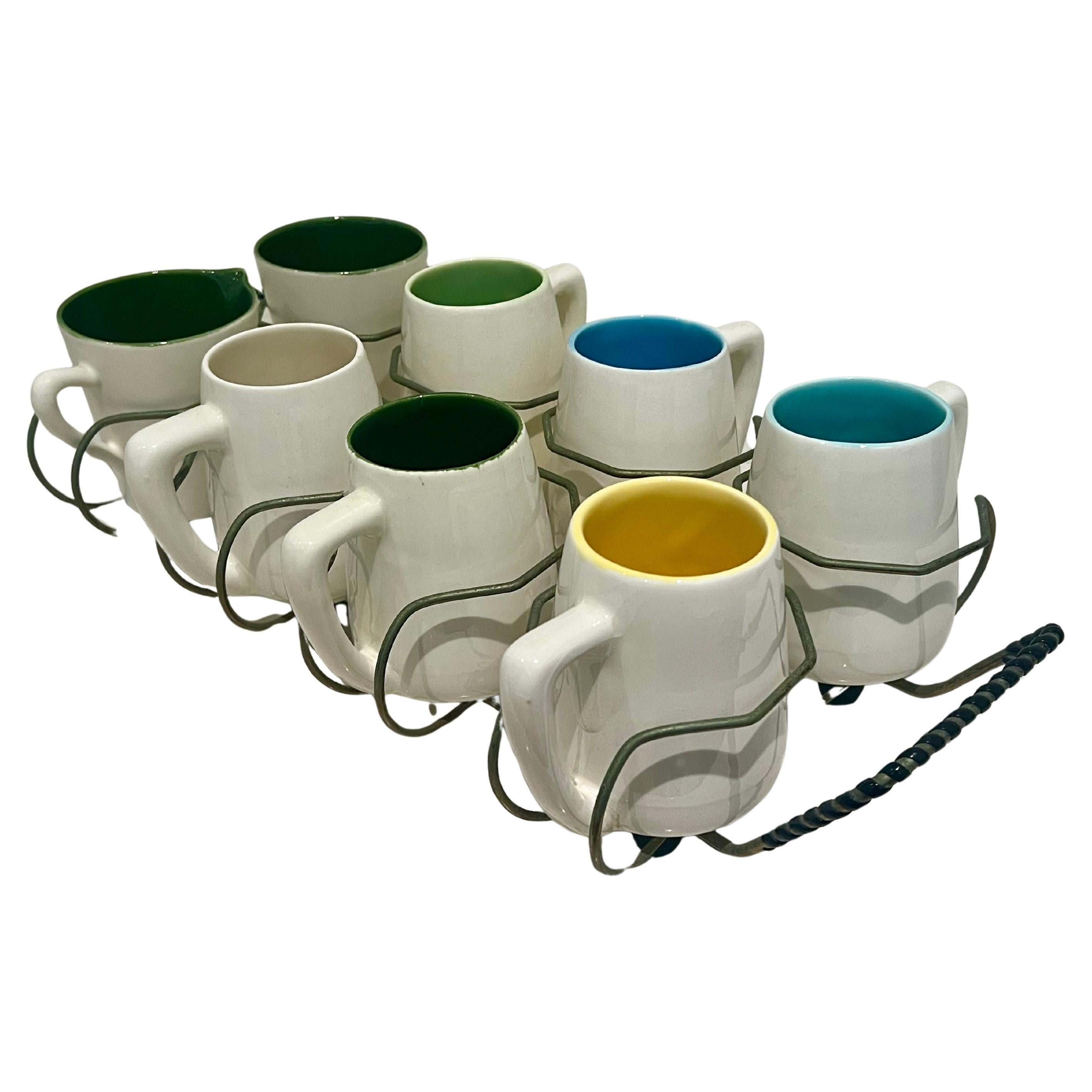 Americano Set da tè per caffè di design californiano del Mid Century Modern americano Atomic Age in vendita