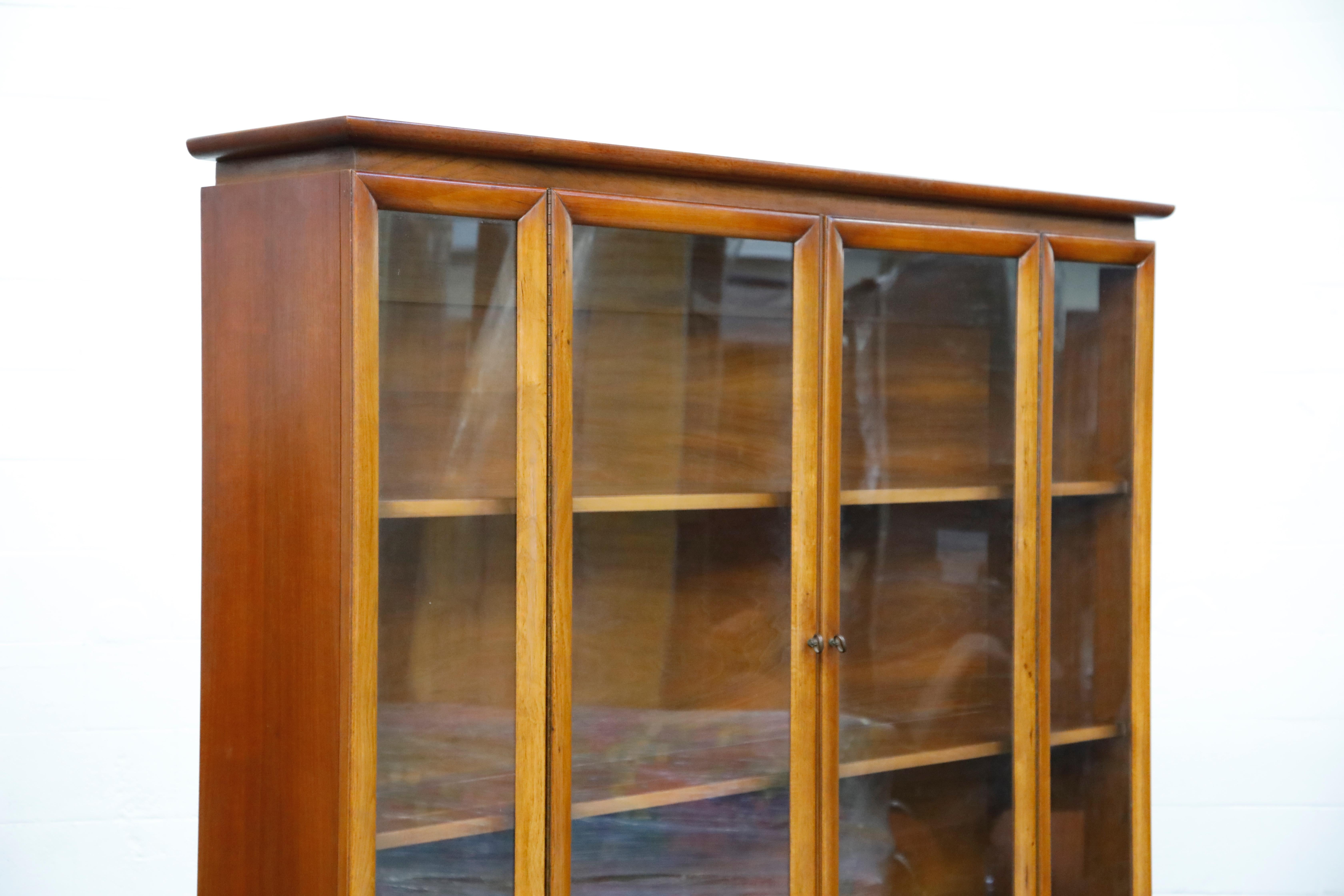 mid century display cabinet