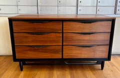 American Mid-Century Modern Dresser by Huntley in Walnut