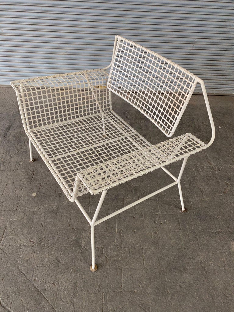 American Mid-Century Modern Garden Armchair at 1stDibs
