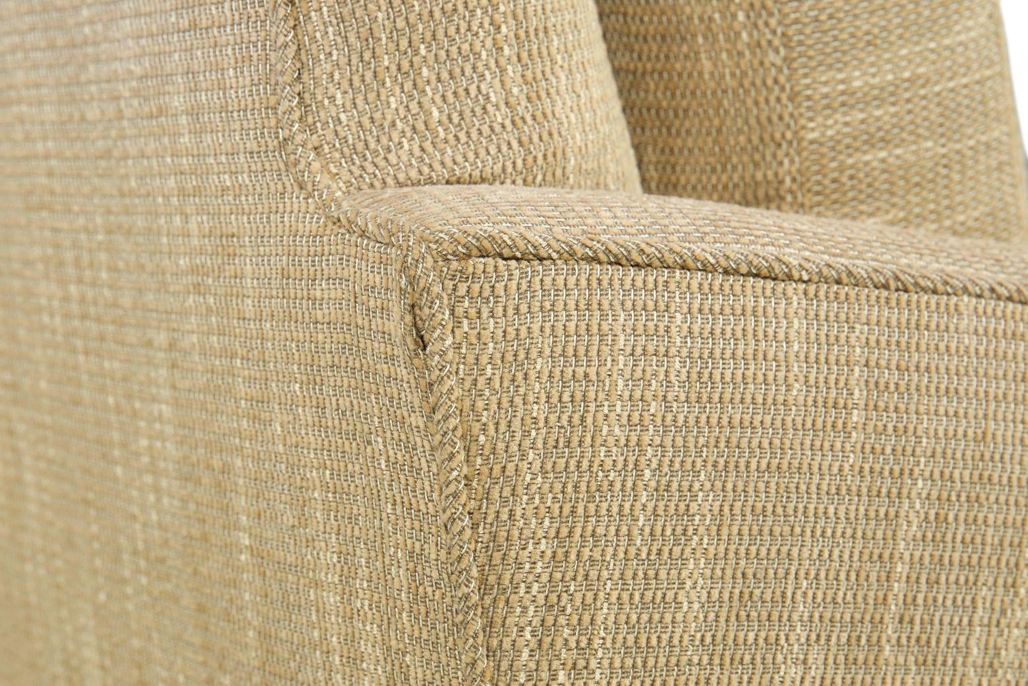 Upholstery American Mid-Century Modern Lane “Tuxedo” Sofa circa 1960s For Sale