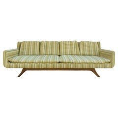 American Mid-Century Modern Low Long Gondola Sofa by Otmar