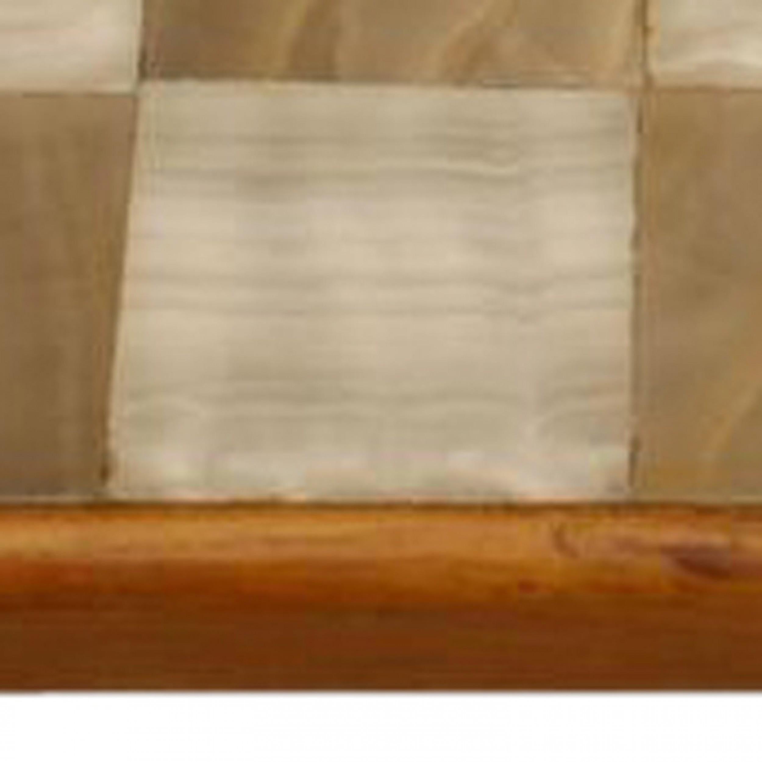 20ième siècle American Mid-Century Modern Onyx Inlaid Chess Board en vente