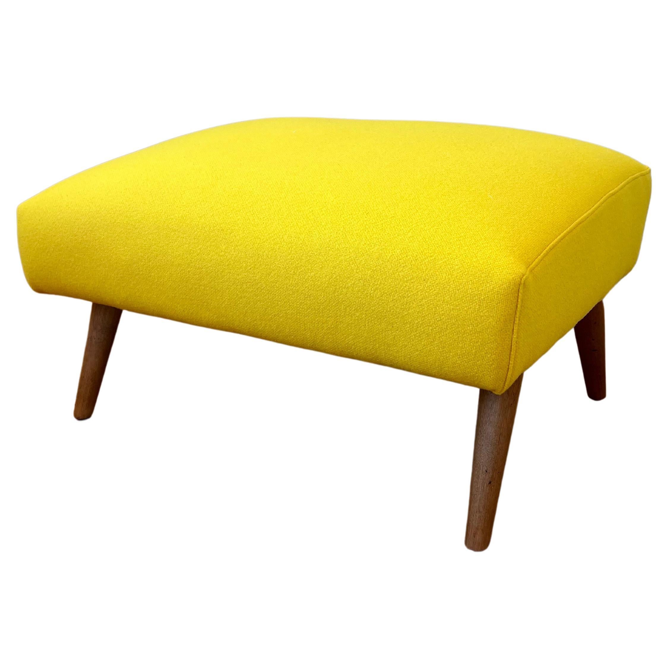 American Mid-Century Modern Ottoman in the Style of Russel Wright