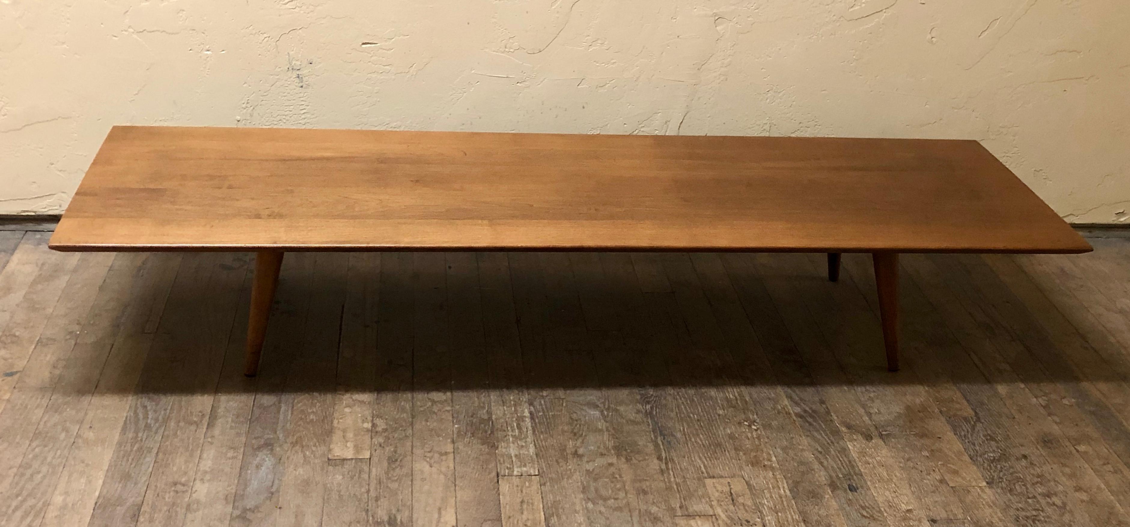 American Mid-Century Modern Paul McCobb Low Coffee Table Planner Group 1
