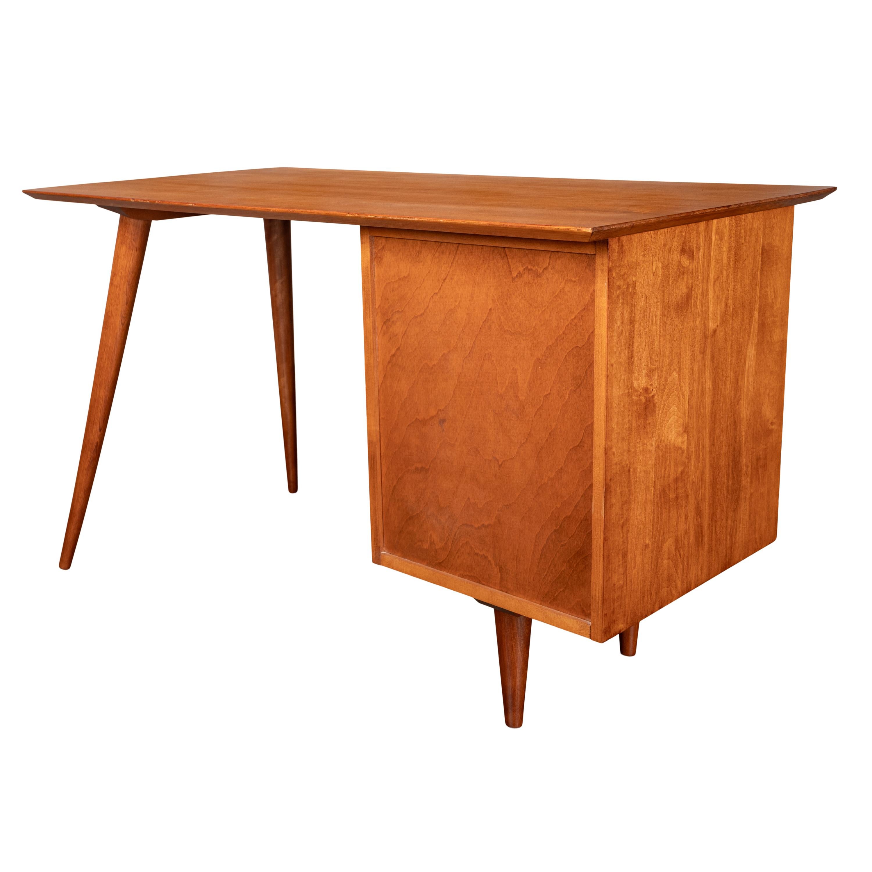 American Mid Century Modern Paul McCobb Planner Group Maple # 1560 Desk 1950's For Sale 5