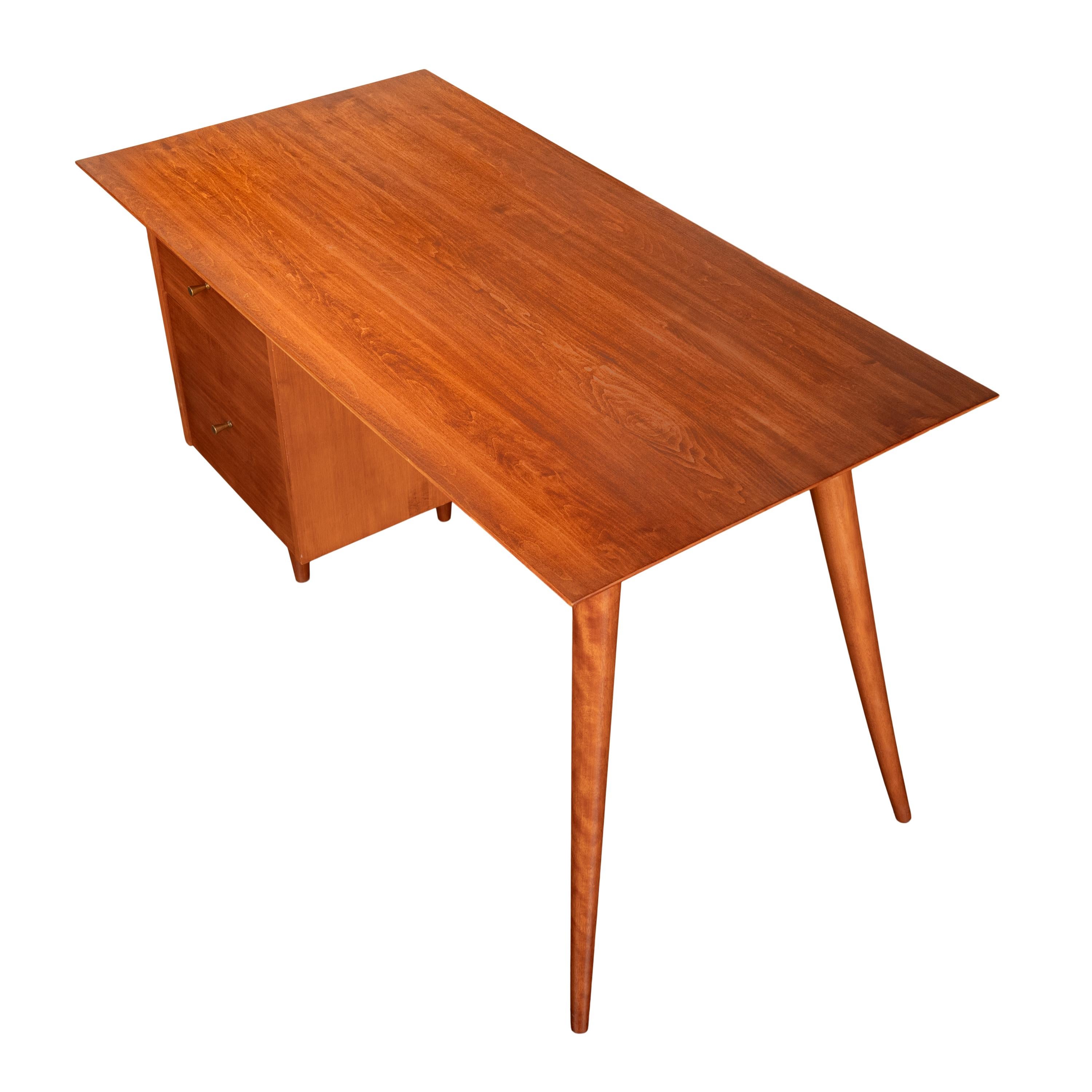American Mid Century Modern Paul McCobb Planner Group Maple # 1560 Desk 1950's For Sale 9