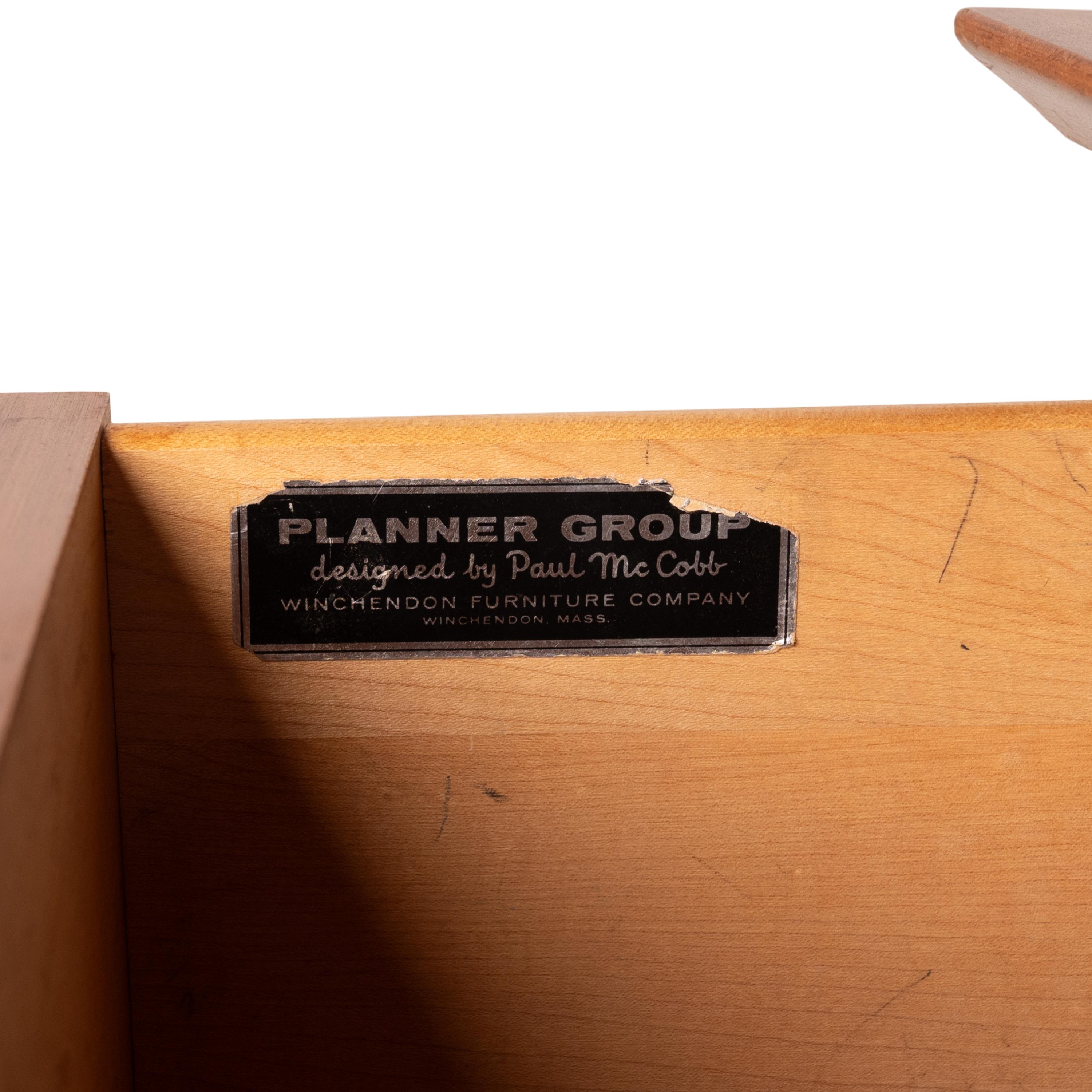 American Mid Century Modern Paul McCobb Planner Group Maple # 1560 Desk 1950's For Sale 13