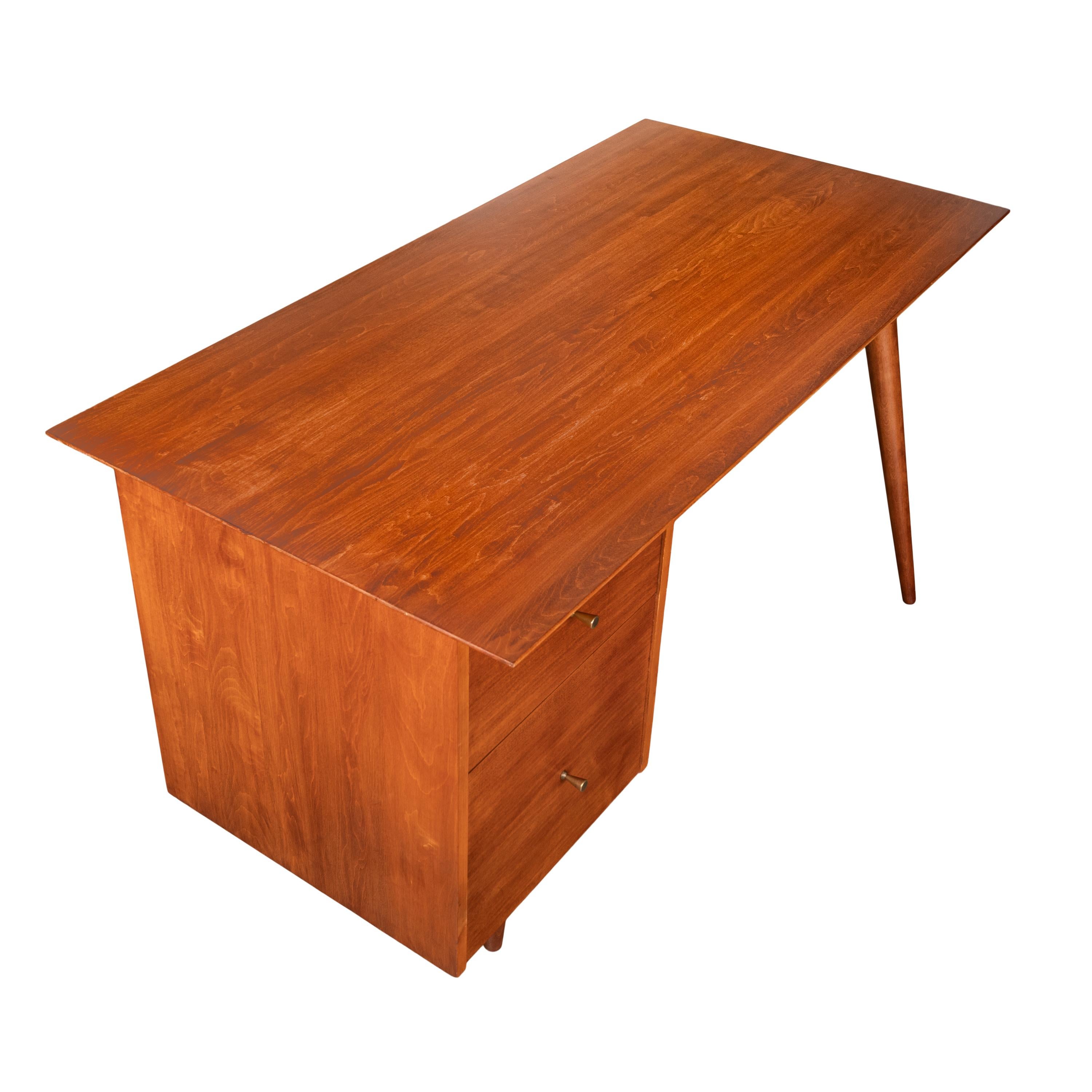Mid-Century Modern American Mid Century Modern Paul McCobb Planner Group Maple # 1560 Desk 1950's For Sale