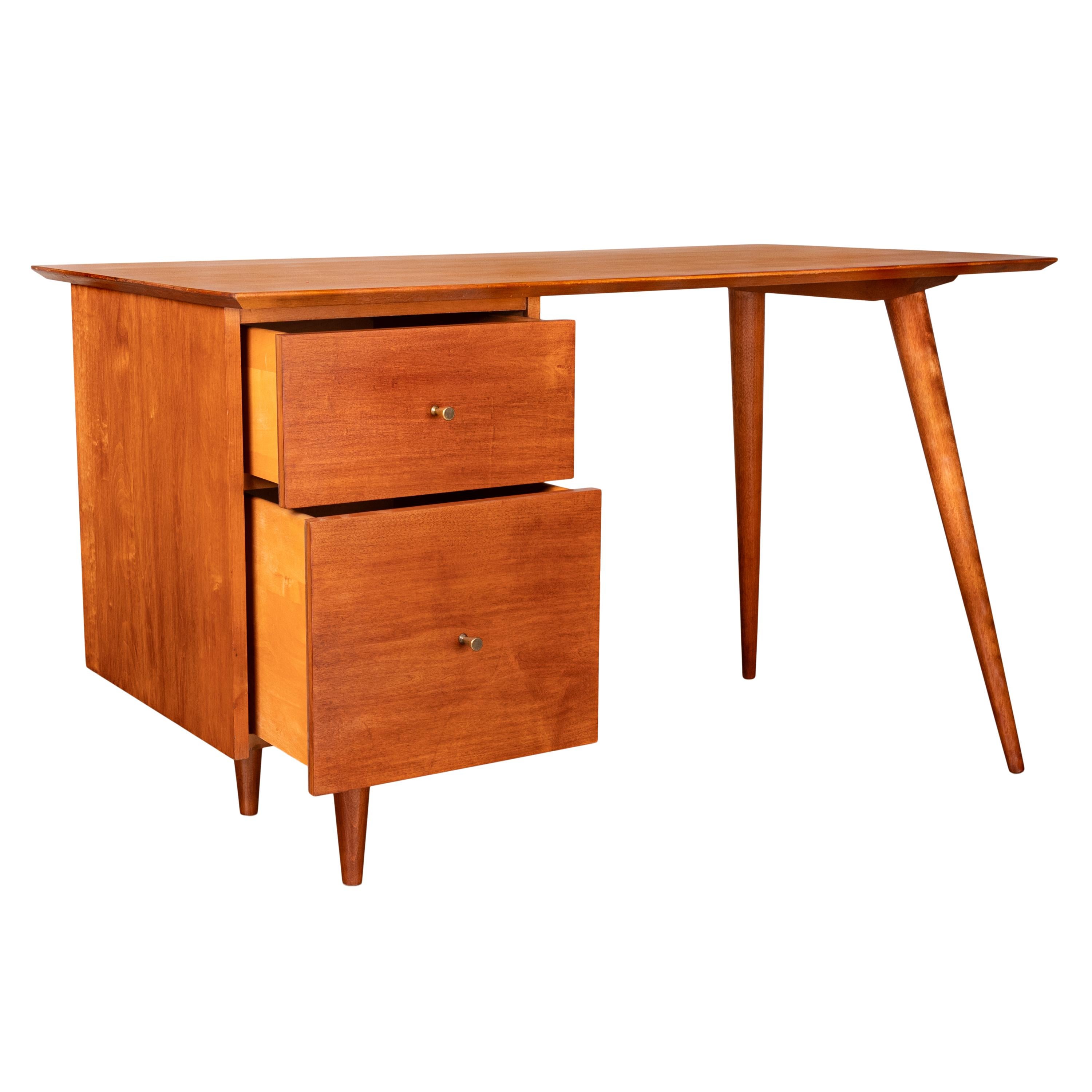 American Mid Century Modern Paul McCobb Planner Group Maple # 1560 Desk 1950's For Sale 2