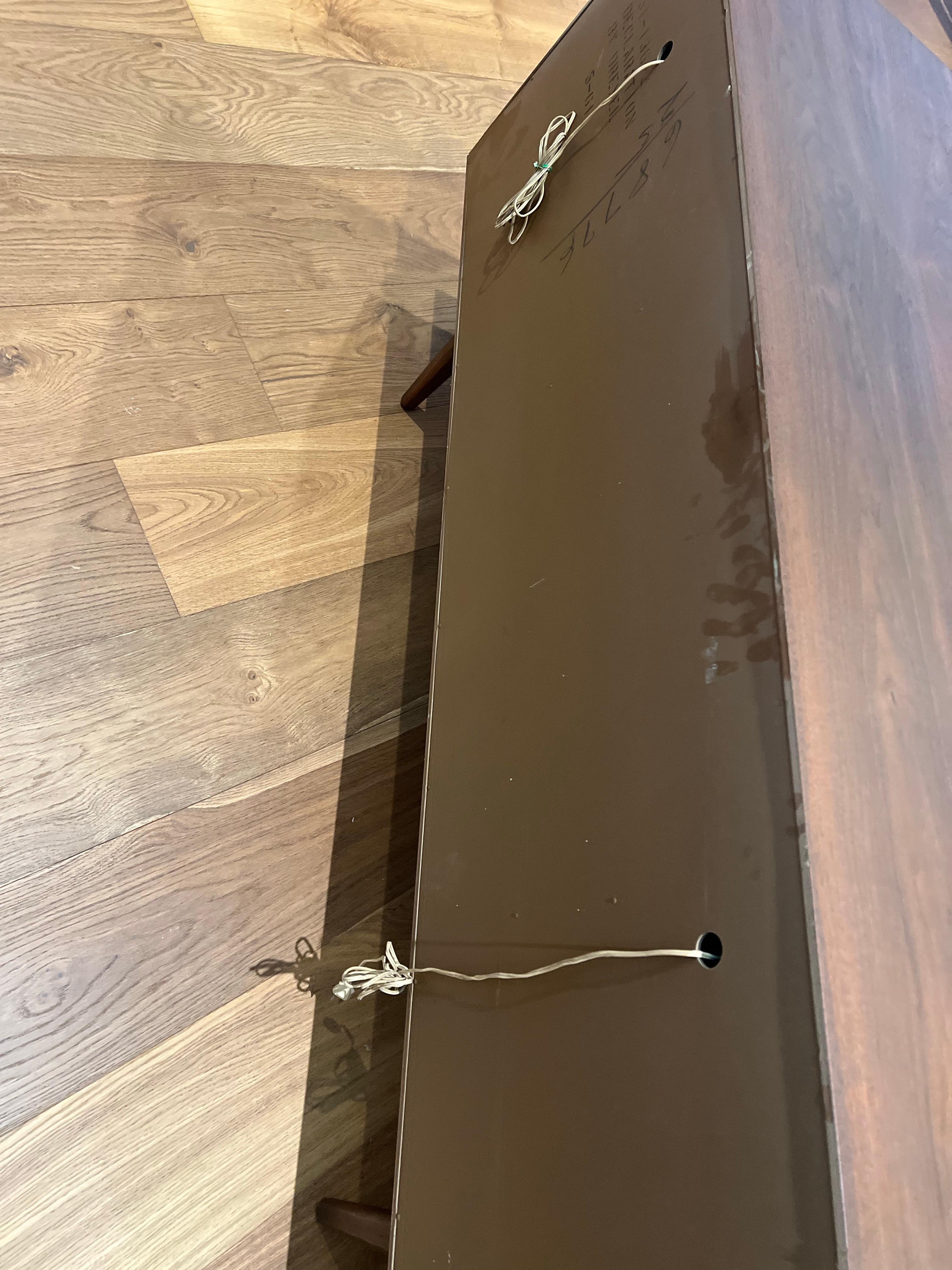 American Mid Century Modern Walnut Drexel Declaration Credenza Kipp Stuart (Moderne der Mitte des Jahrhunderts) im Angebot