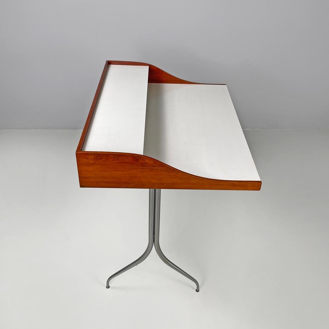 Escritorio americano de laminado de madera moderno de mediados de siglo George Nelson Herman Miller Años 60 en venta 3