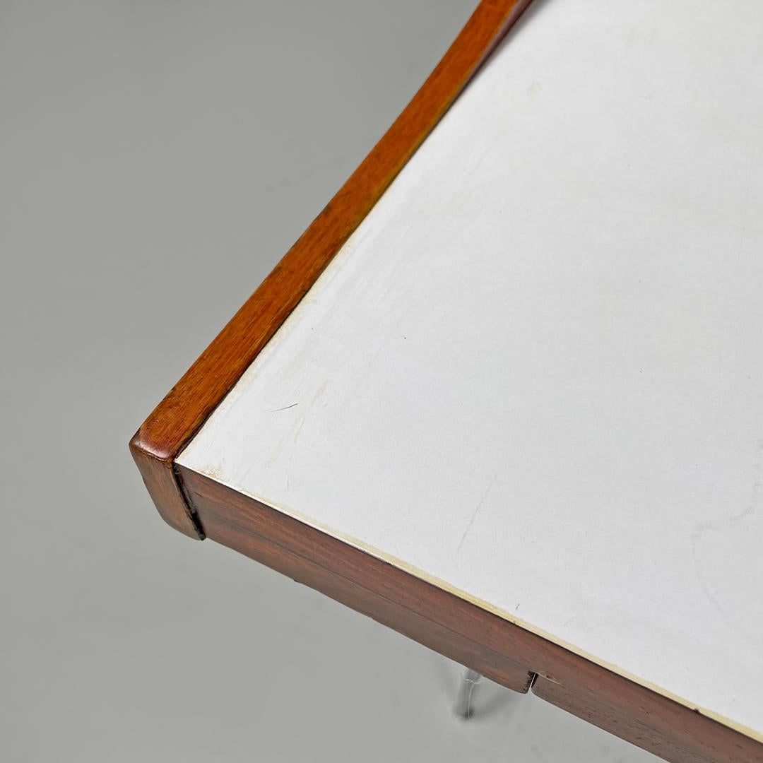 Escritorio americano de laminado de madera moderno de mediados de siglo George Nelson Herman Miller Años 60 en venta 6