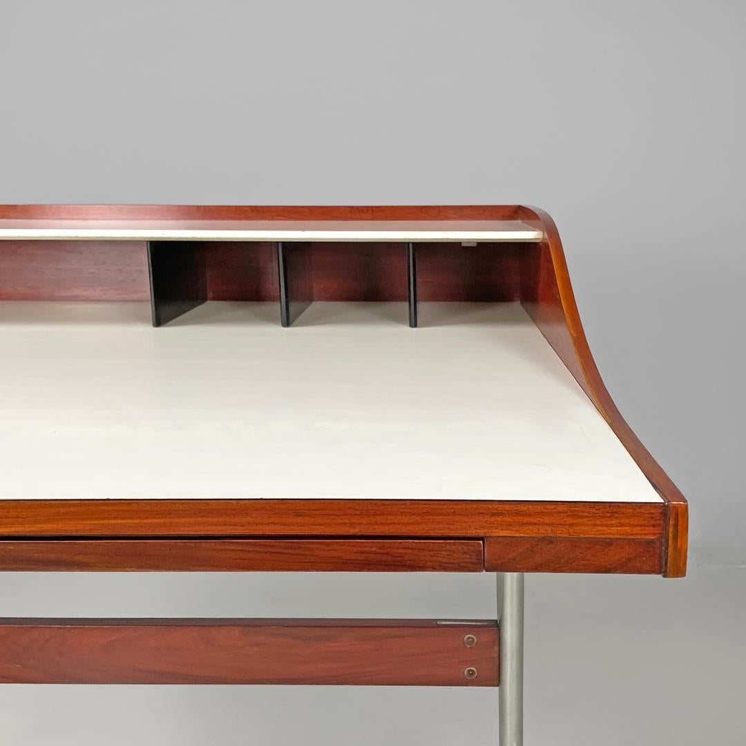 Escritorio americano de laminado de madera moderno de mediados de siglo George Nelson Herman Miller Años 60 en venta 8