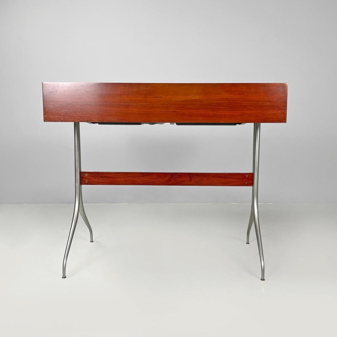 Escritorio americano de laminado de madera moderno de mediados de siglo George Nelson Herman Miller Años 60 en venta 1