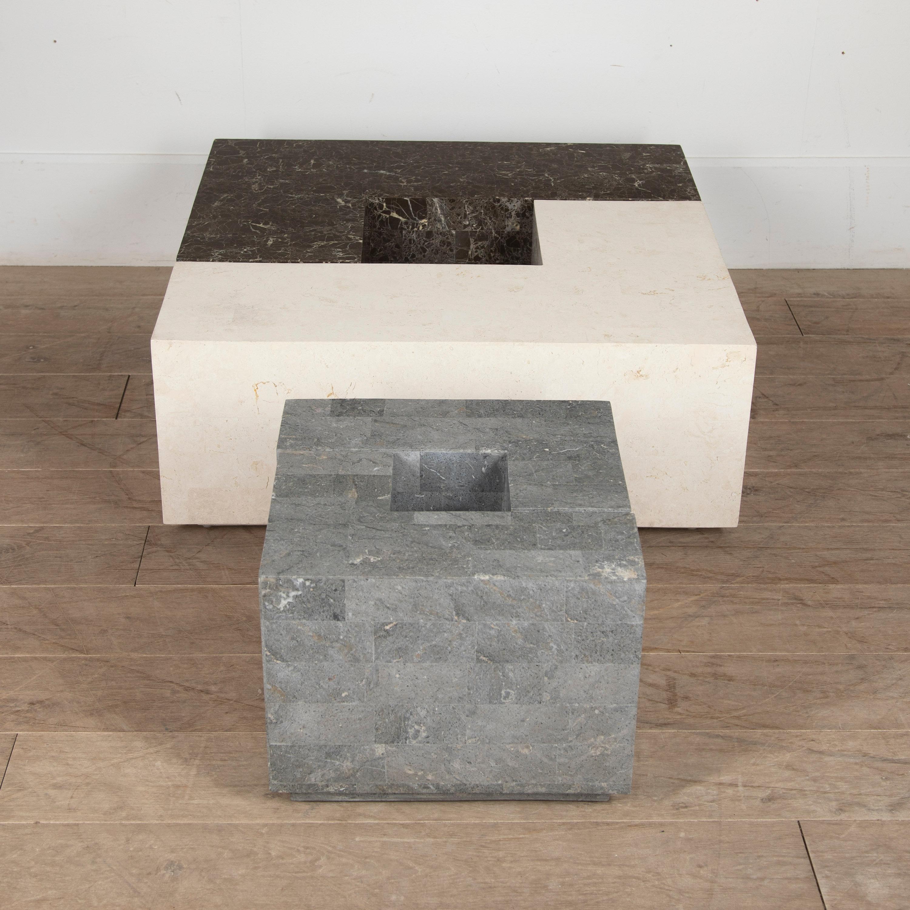 American Mid-Century Modular Block Table In Good Condition In Gloucestershire, GB